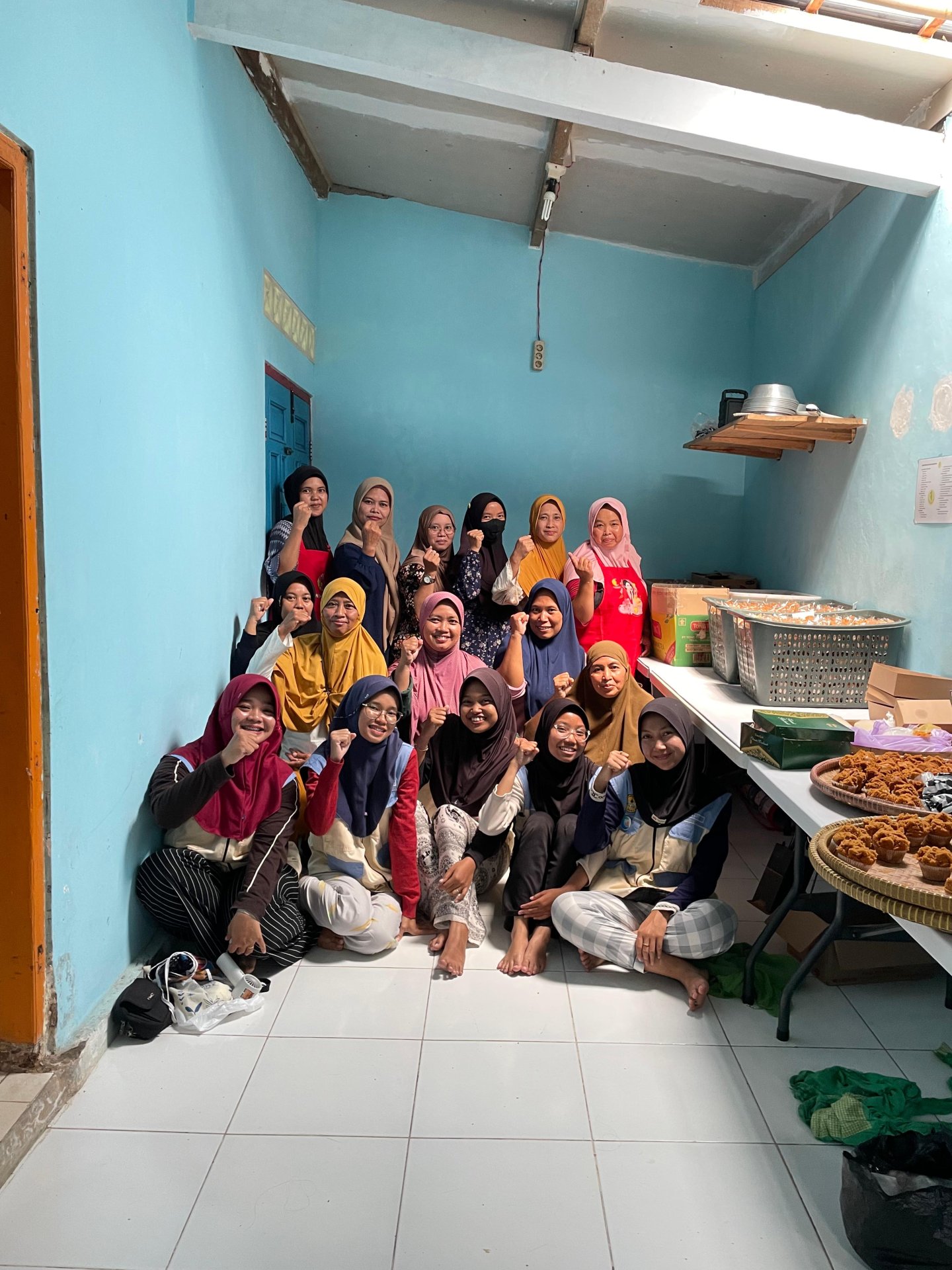 Membantu Produksi Snack MBG (Makan Bergizi Gratis)