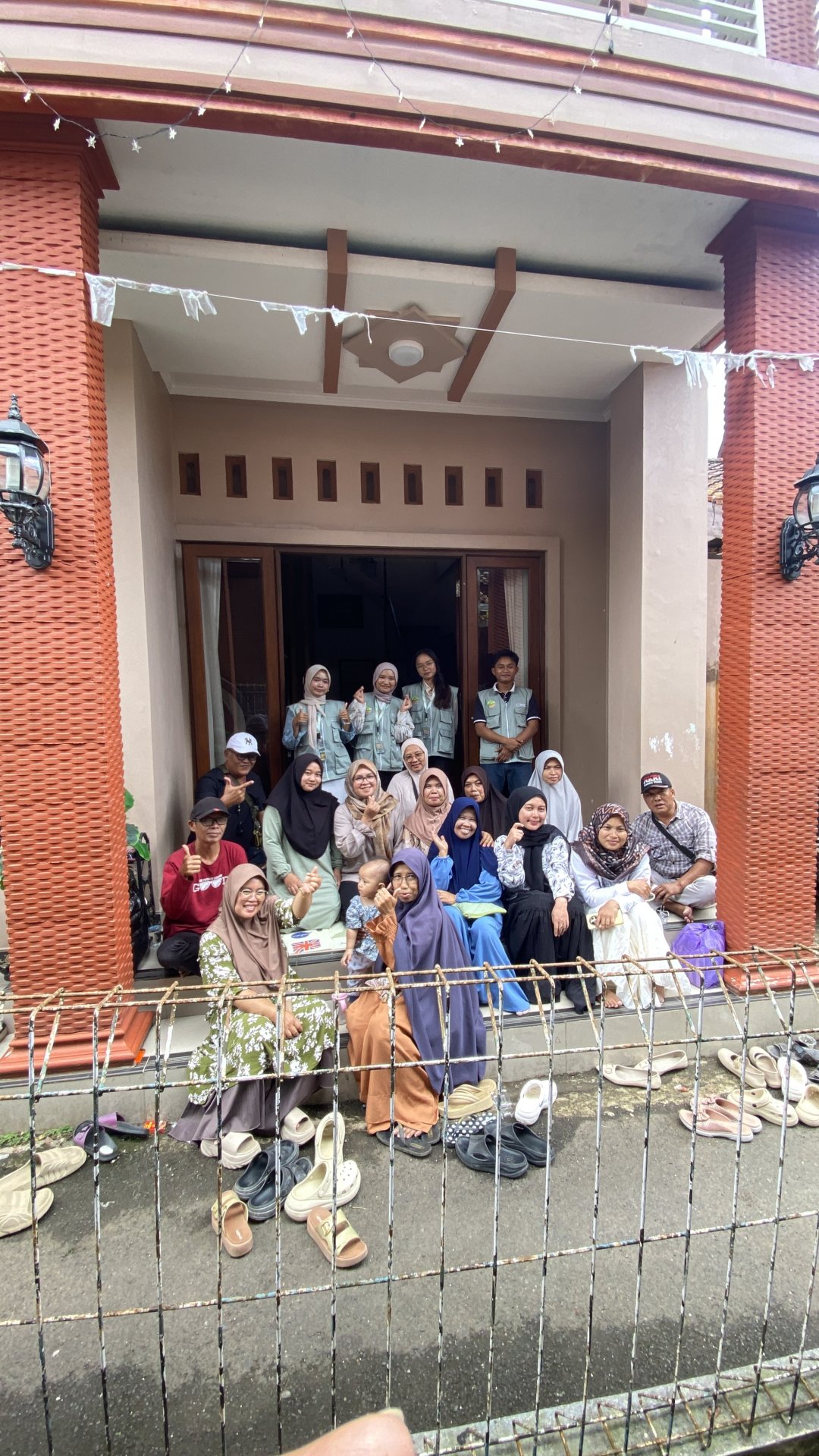 Pembuatan Qris, kerja bakti, dan persiapan proker pemilahan sampah