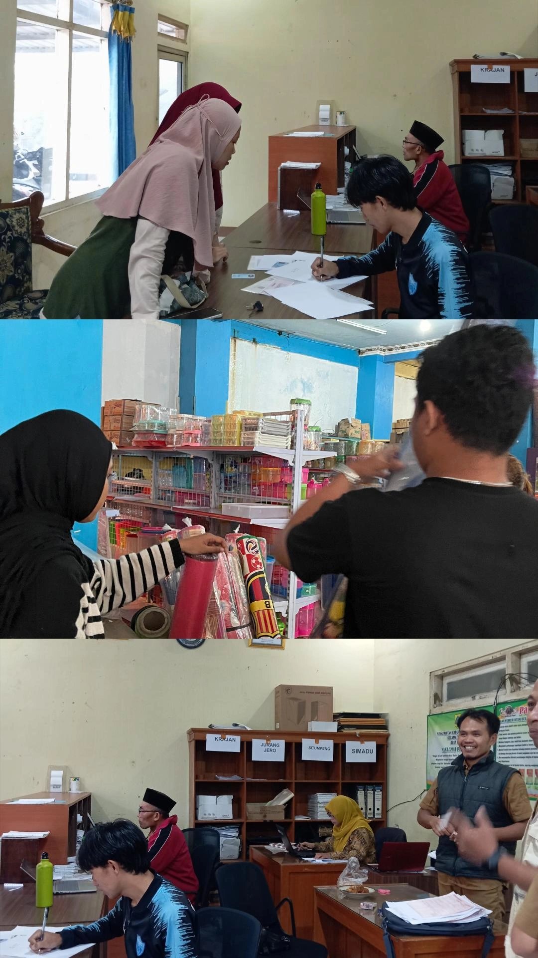 Piket Pelayanan Desa dan Persiapan Donasi Banjir Bandang Pemalang Selatan