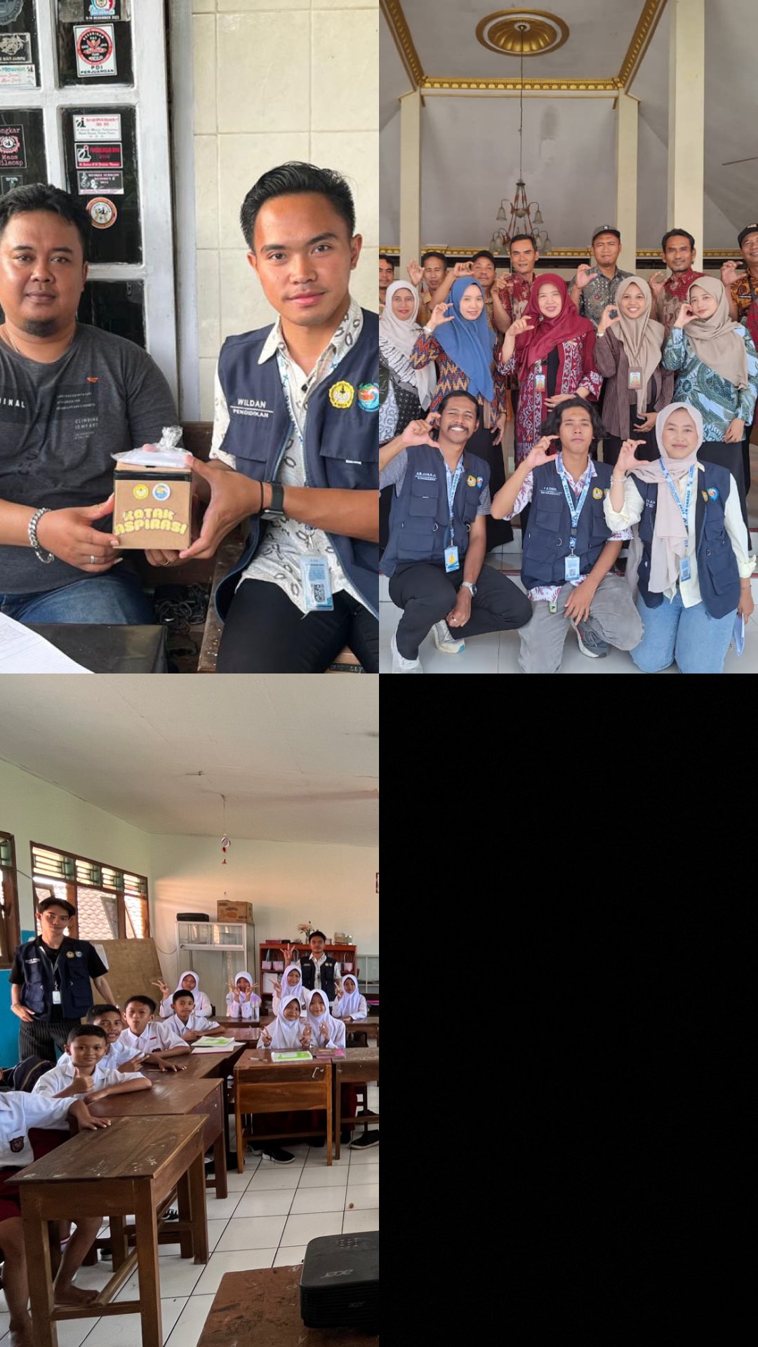 KKN DAY 23 - Piket Desa, KKN Mengajar, Sosialisasi website desa, Penyaringan Aspirasi tiap dusun