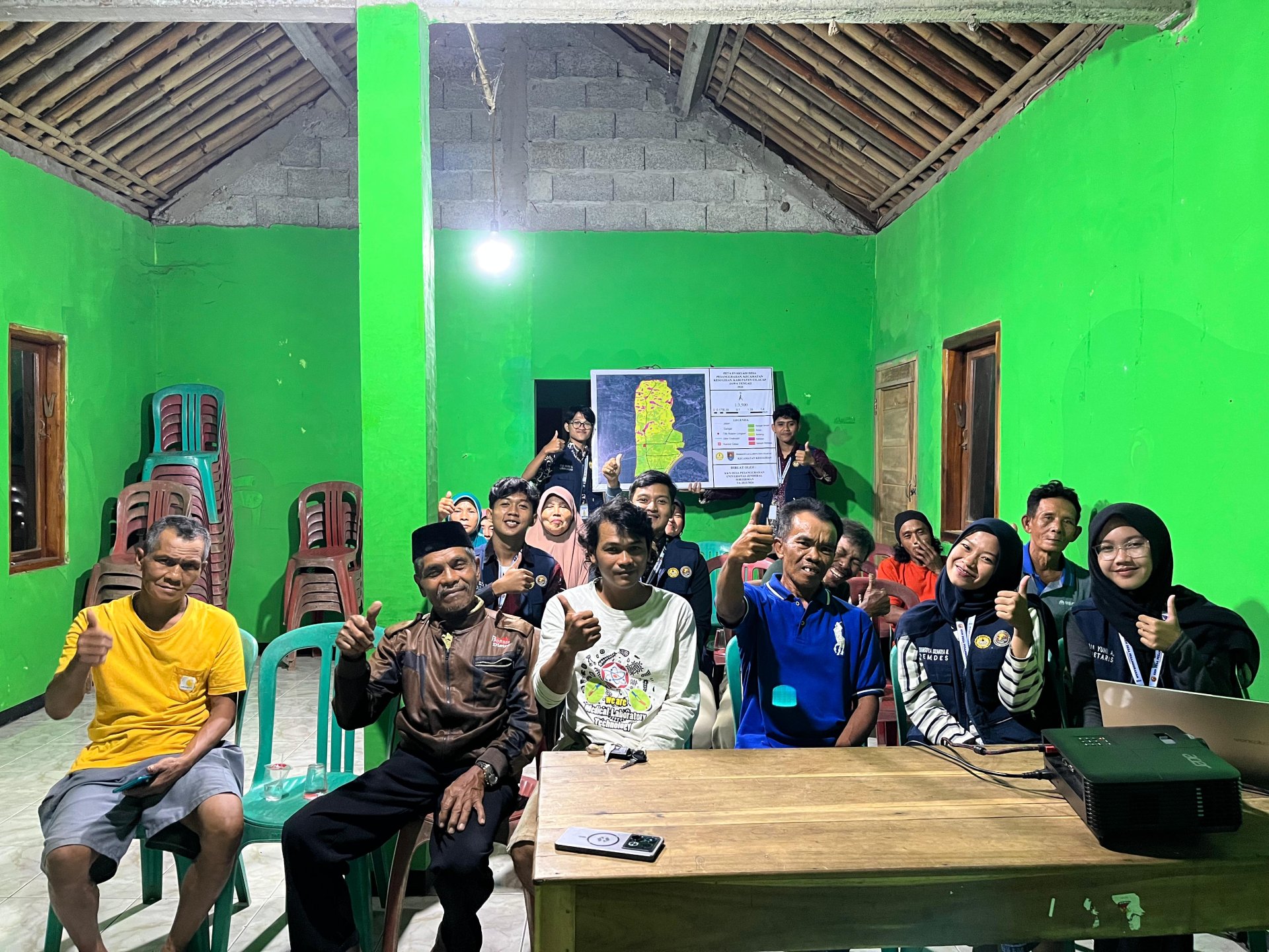 Kegiatan Hari Keduapuluh tiga | Bagian 3 sosialisasi peta bencana