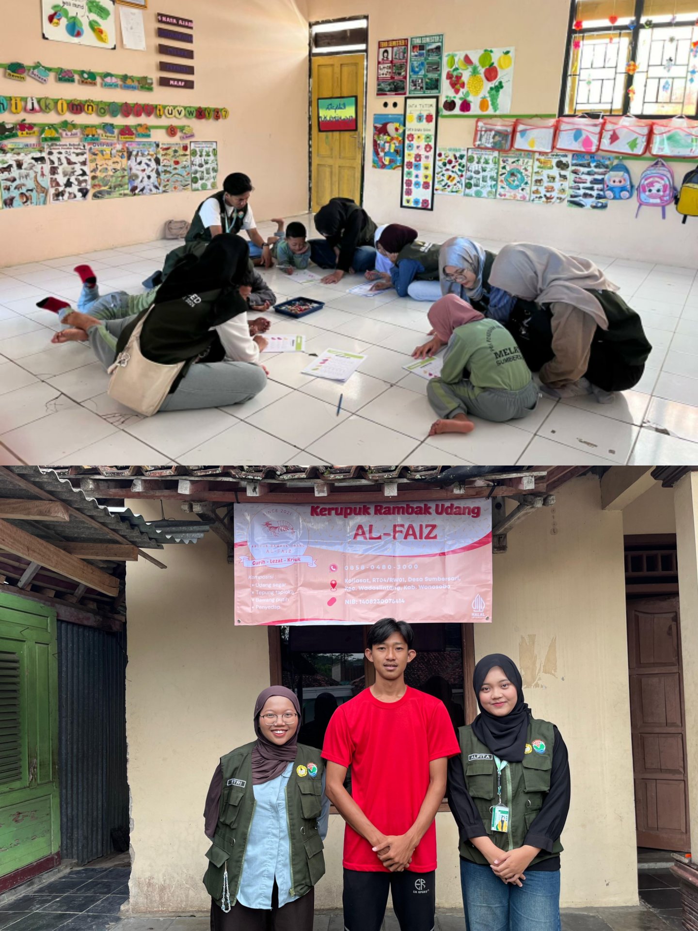 Kegiatan KKN Desa Sumbersari, Kec. Wadaslintang, Kab. Wonosobo, 29 Januari 2026