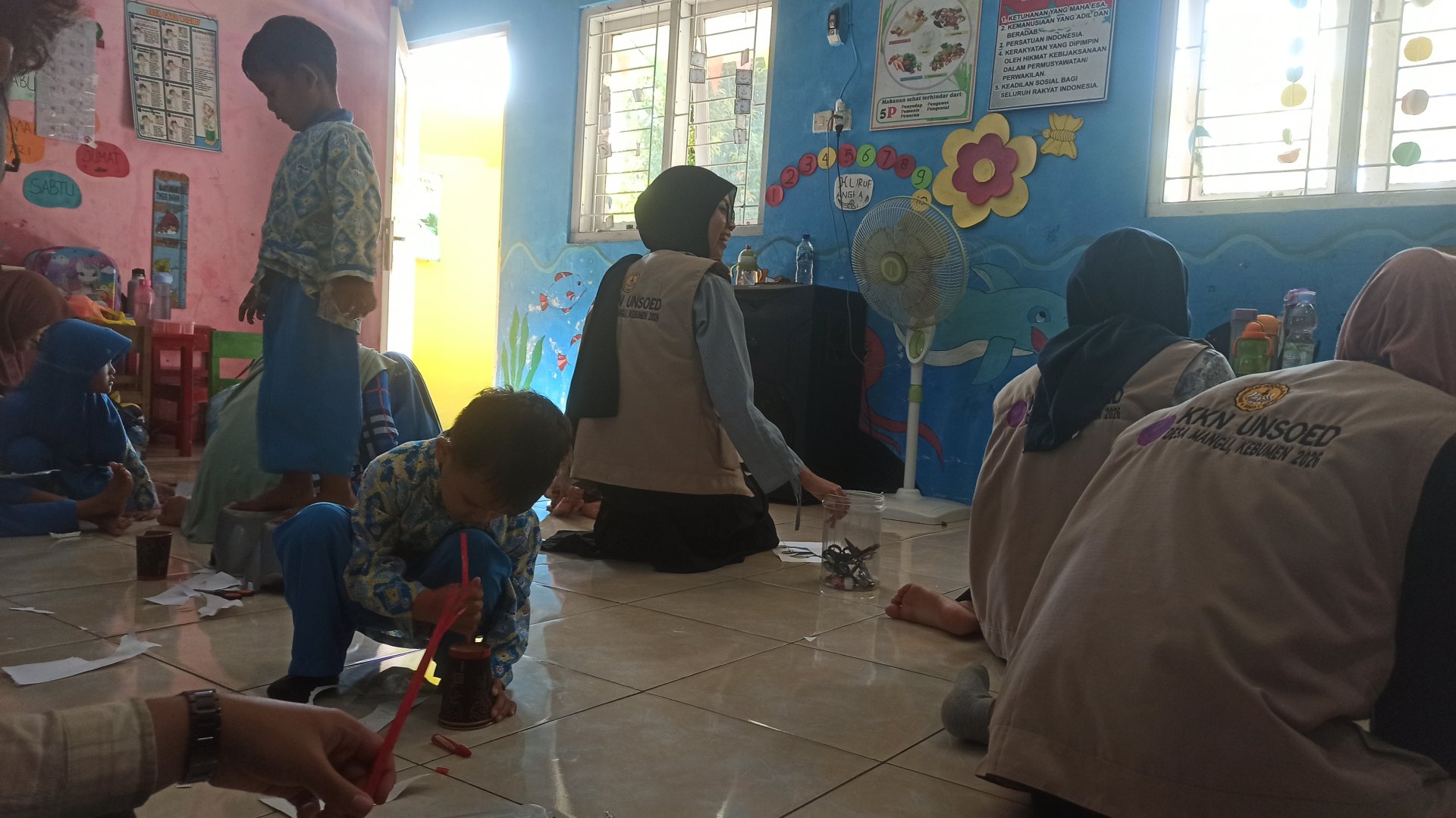 Day 23 - Mendampingi Kegiatan Belajar di PAUD Puspa Ceria