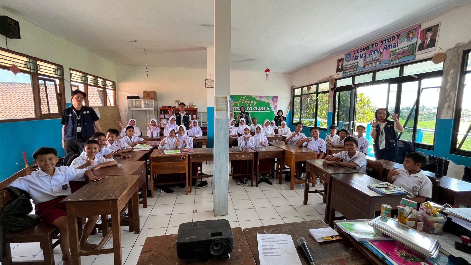 KKN DAY 23 (SOSIALISASI WEBSITE, KKN MENGAJAR, DAN PENJARINGAN ASPIRASI)