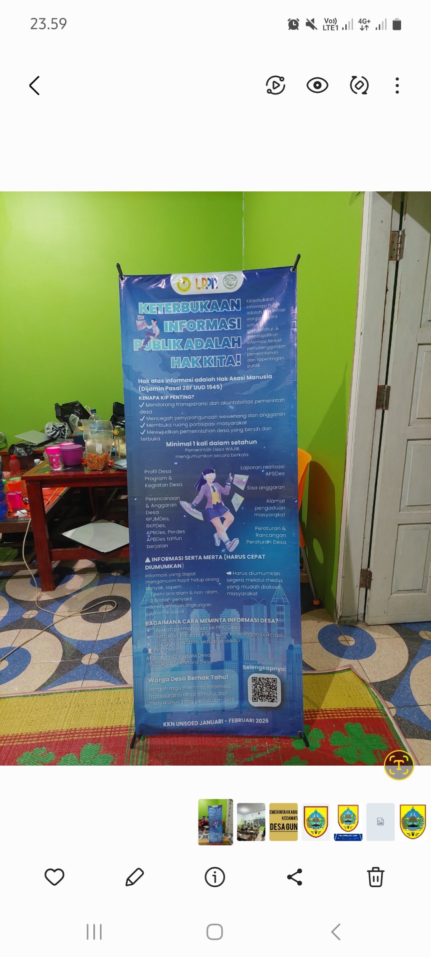 Pembuatan Banner KIP