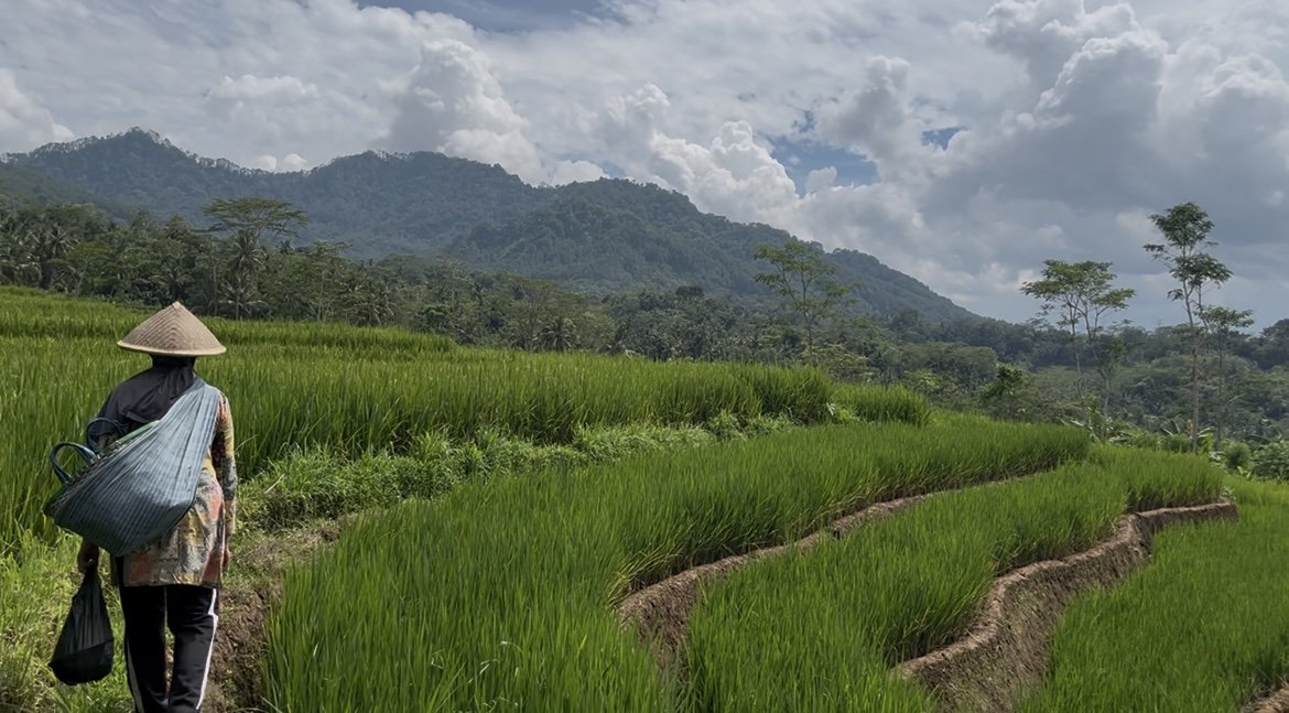 Survei tempat-tempat berpotensi yang ada di Desa Panerusan