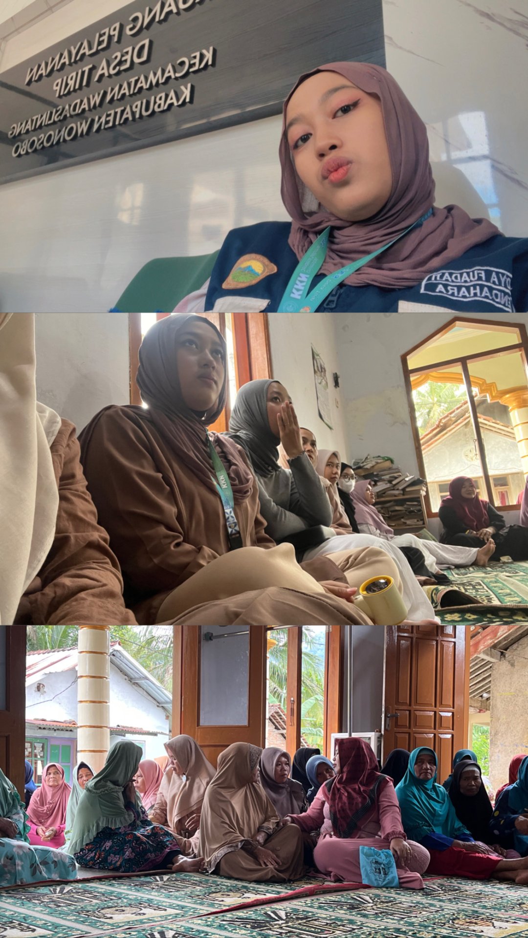 Pelayanan Desa dan Pengajian Rutin di Dusun Juru Tengah Desa Tirip