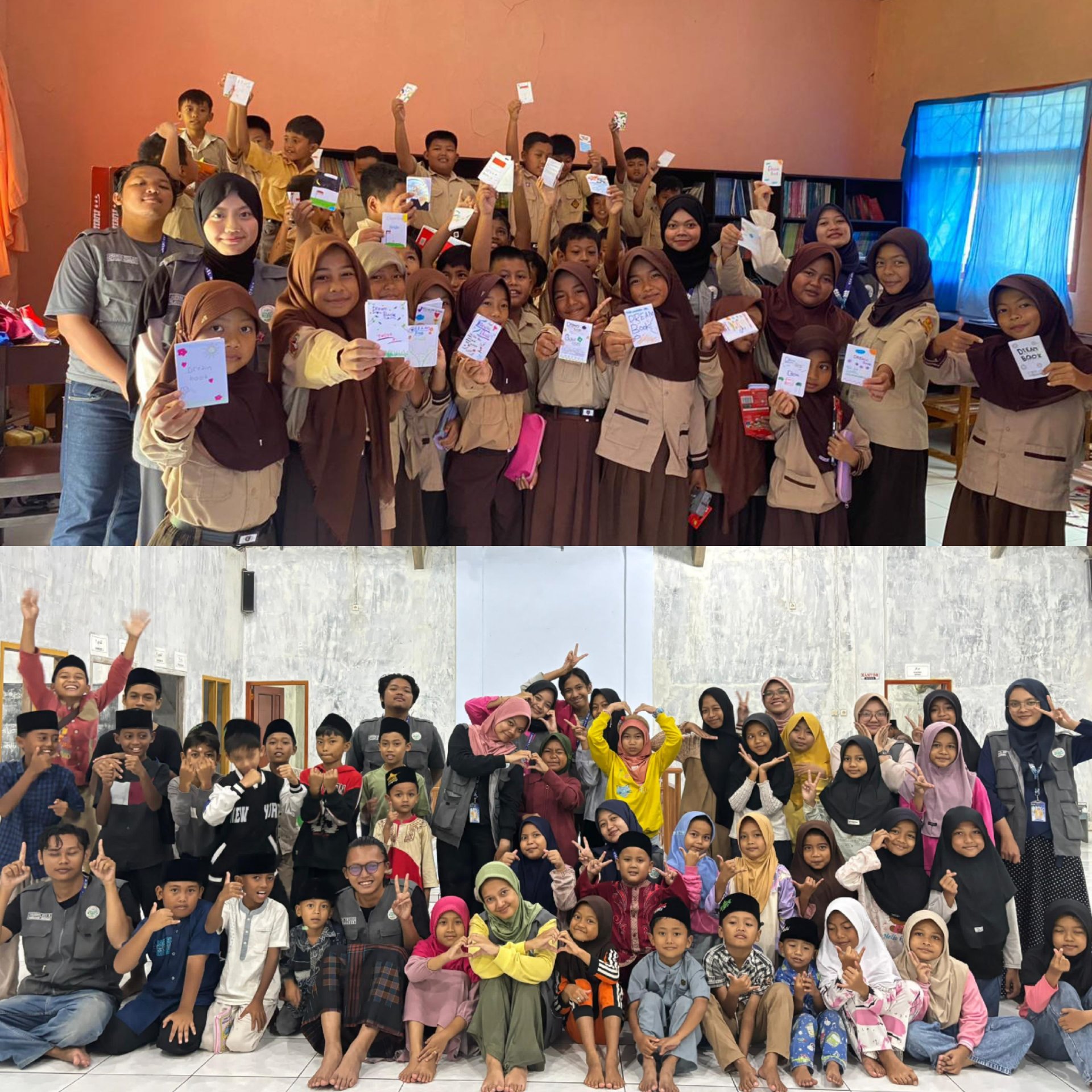 Kegiatan Hari Ke Dua Puluh Empat KKN Erorejo - Dreambook di SDN 1 Erorejo dan Mengajar Ngaji Terakhir