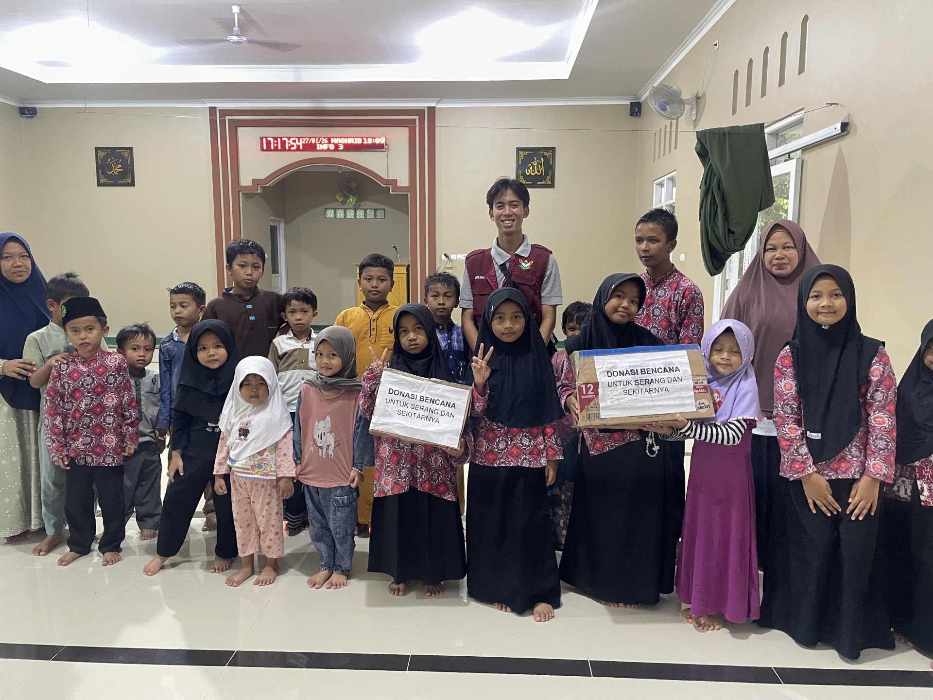 Penggalangan Dana Kemanusiaan Korban Bencana Alam Serang, Purbalingga