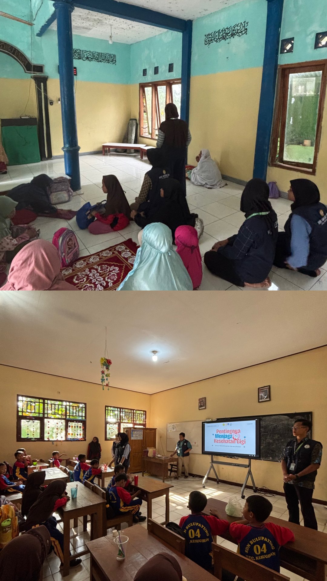 Sosialisasi kesehatan gigi dan TPQ