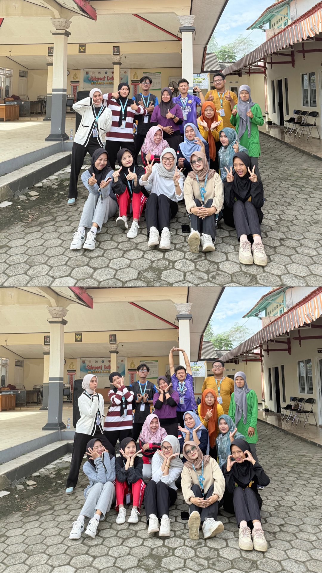 Day 24 KKN: Senam Pagi di Balai Desa