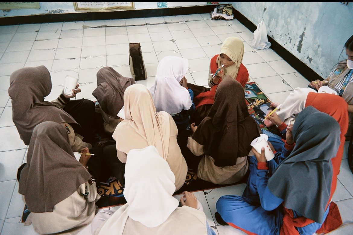 Sosialisasi Gemar Menabung untuk Kelas 4a dan 4b di SDN 1 Wanogara Kulon dan Menggalang donasi pada Setiap RT di Wanogara Kulon