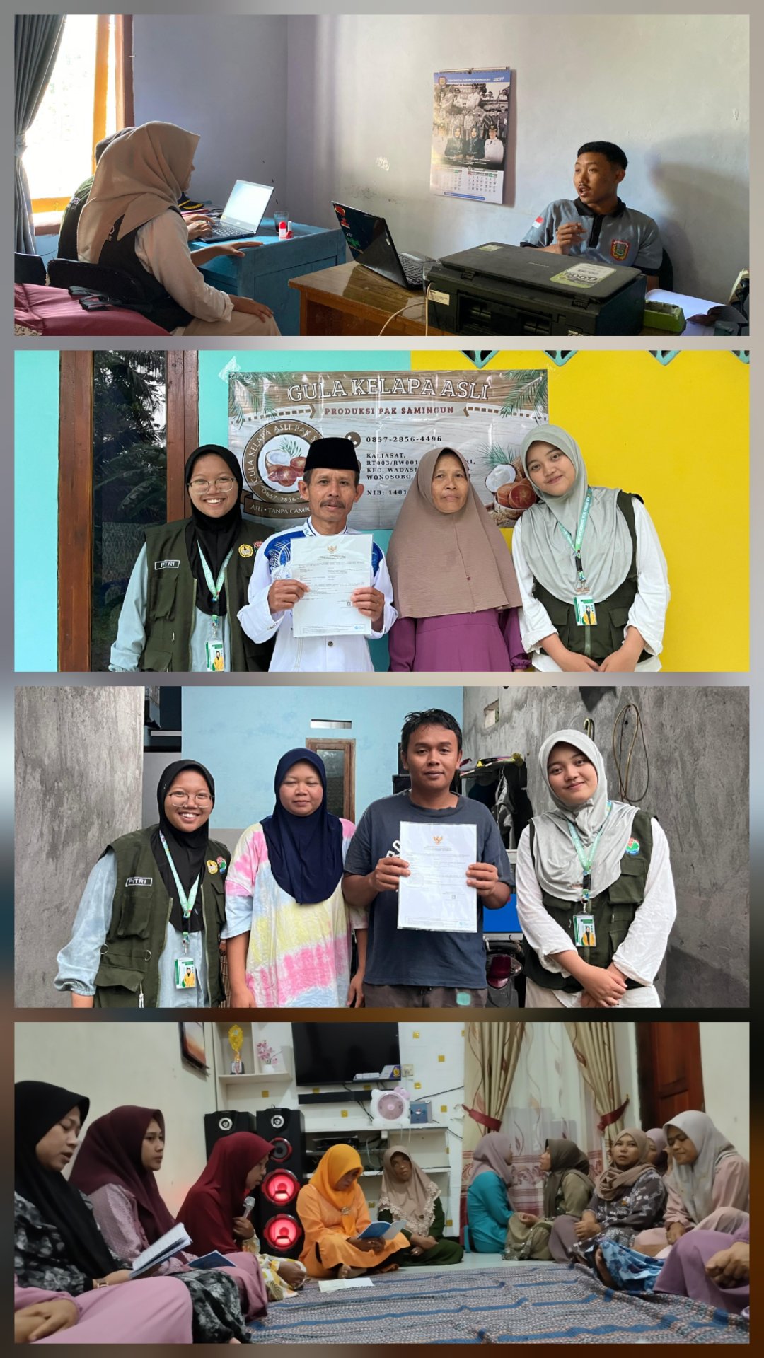 KKN DAY 24 SUMBERSARI KECAMATAN WADASLINTANG KABUPATEN WONOSOBO