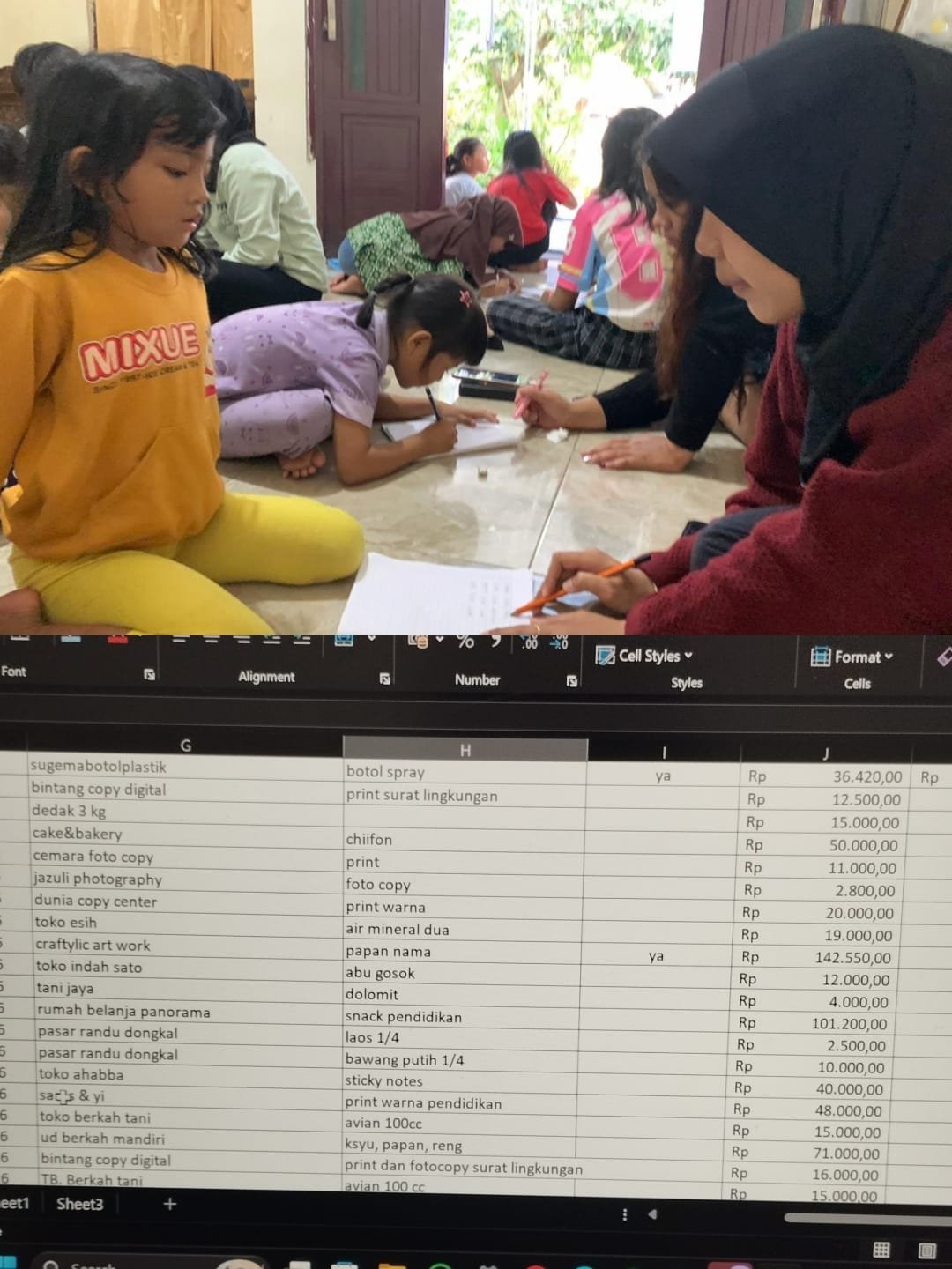 KKN hari 24 di desa simpur