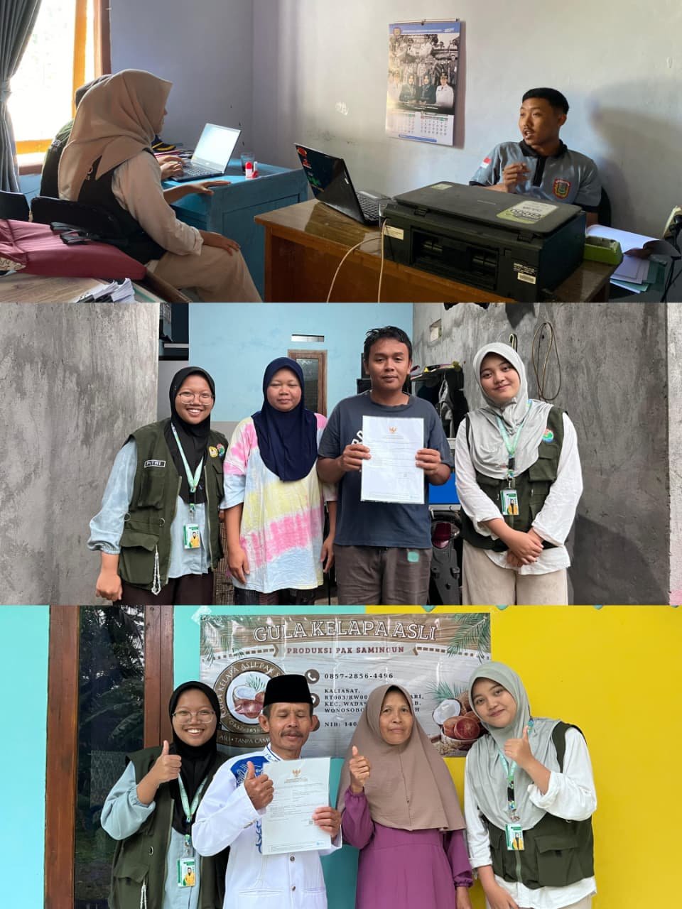 Kegiatan KKN Desa Sumbersari, Kec. Wadaslintang, Kab. Wonosobo, 30 Januari 2026