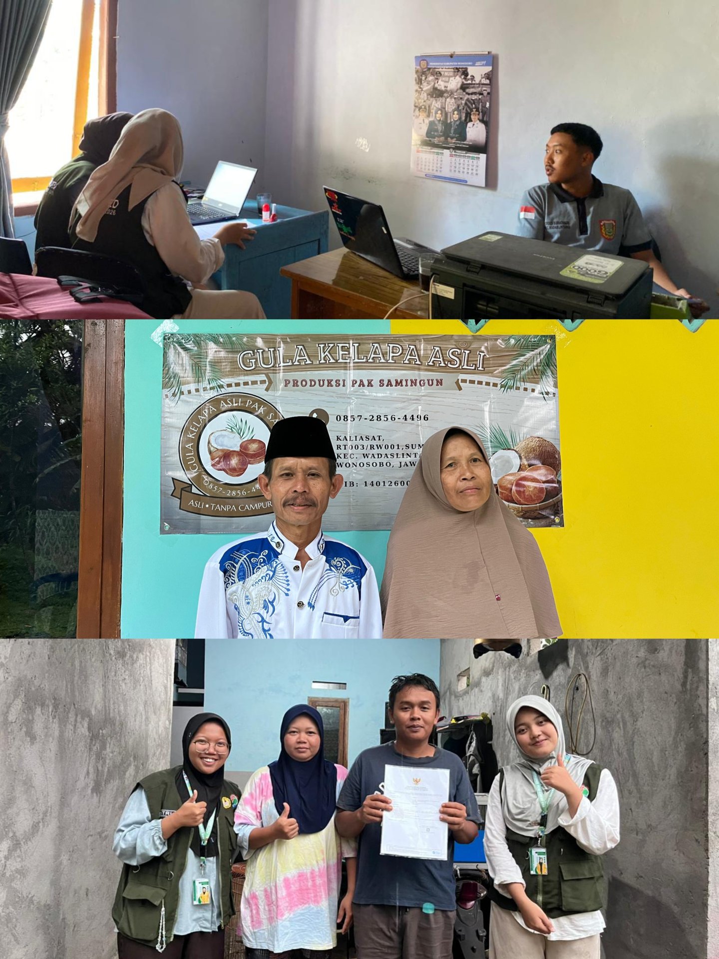 Kegiatan Hari Ke-24 KKN Unsoed 2026 di Desa Sumbersari, Kecamatan Wadaslintang, Kabupaten Wonosobo - 30 Januari 2026