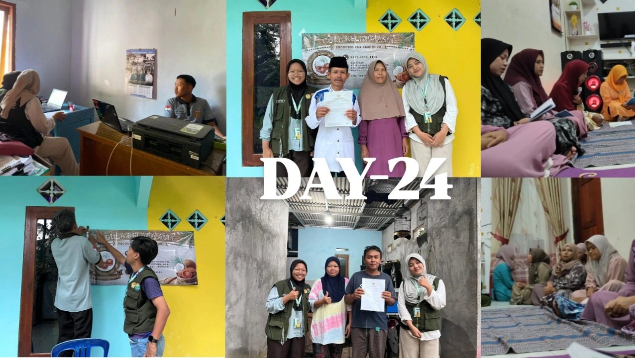 DAY 24 KKN DESA SUMBERSARI KECAMATAN WADASLINTANG KABUPATEN WONOSOBO - 30 JANUARI 2026