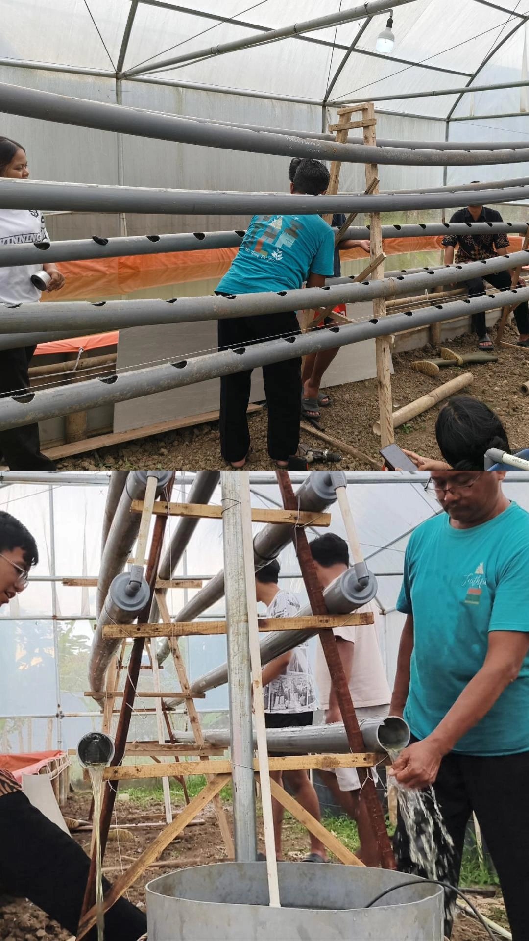 Pelaksanaan Program Kerja Akuaponik