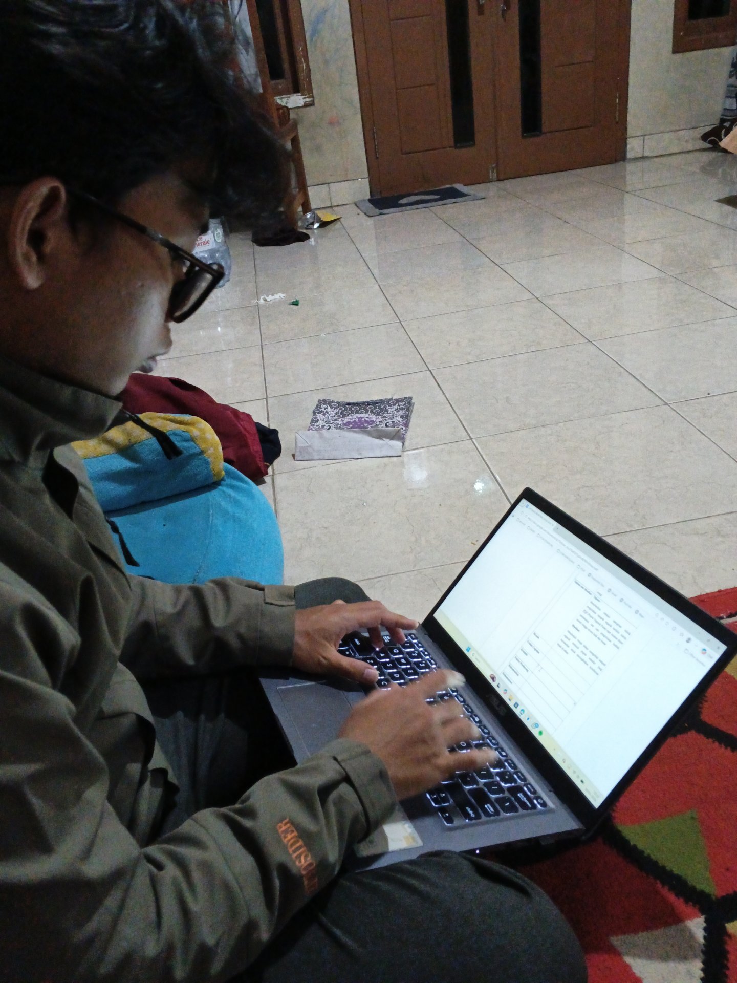 Pengisian Lembar Pertanggung Jawaban KKN Program Kerja Lingkungan