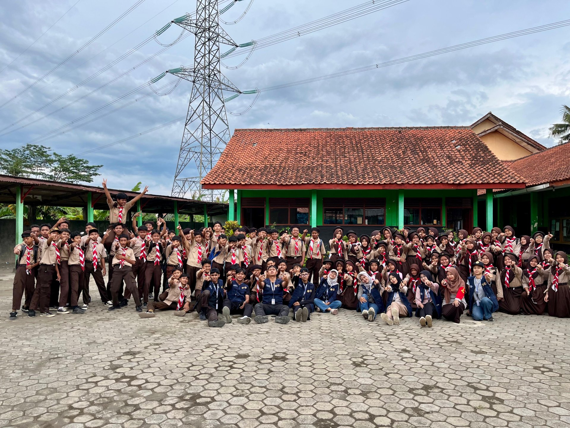 Kegiatan Hari ke 24 | Bagian 2 : Pendampingan Pramuka Di SMP Purnama