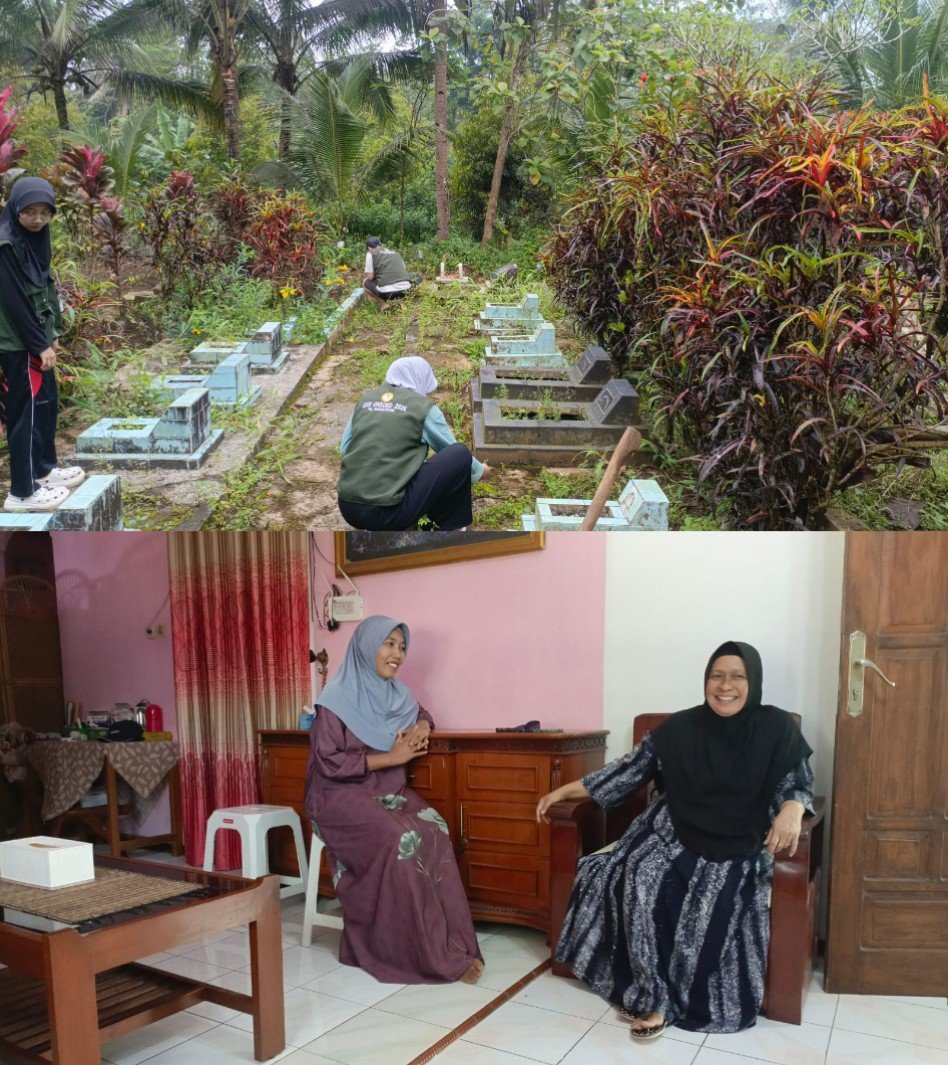 Kerja bakti & koordinasi dengan ibu ibu pkk