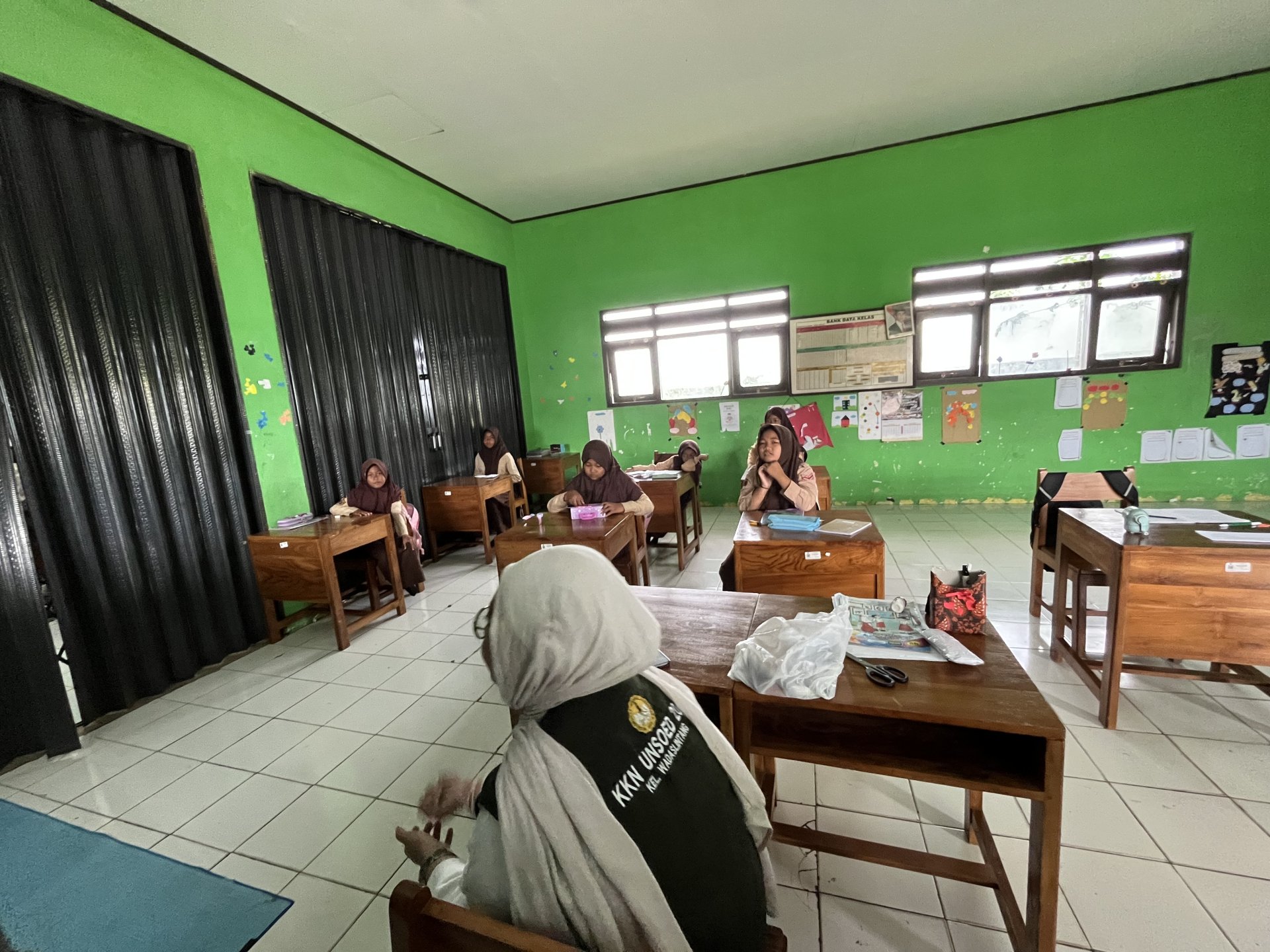 Kegiatan Edukasi Cita-Cita Siswa di SD Negeri 3 Wadaslintang dan Silaturahmi ke Rumah PKK Kelurahan Wadaslintang