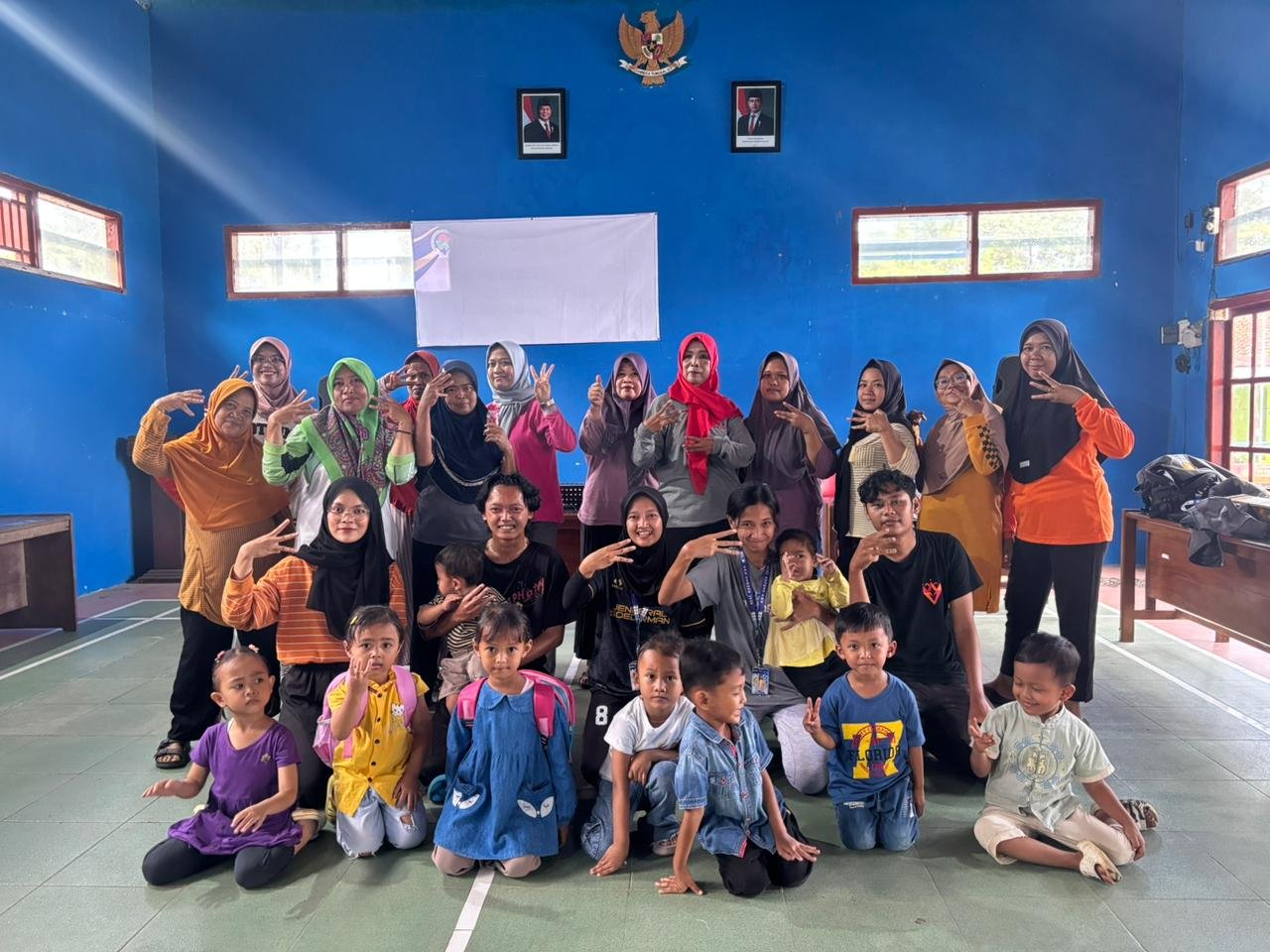 Kegiatan KKN hari ke-24 di Desa Erorejo