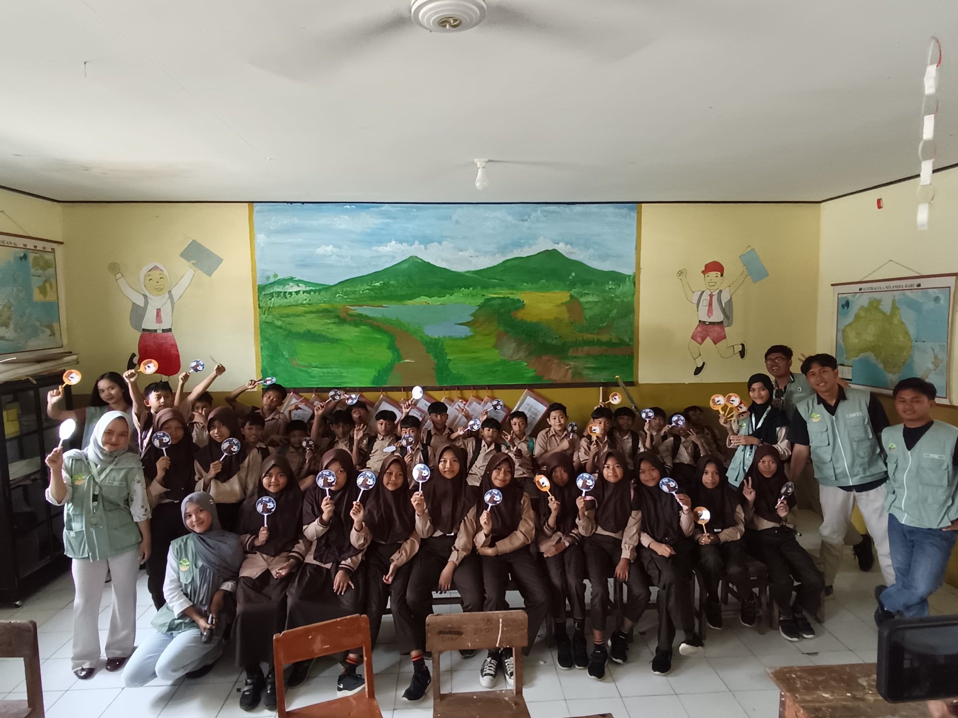 Sosialisasi KS dan Bullying, Pembuatan Plang