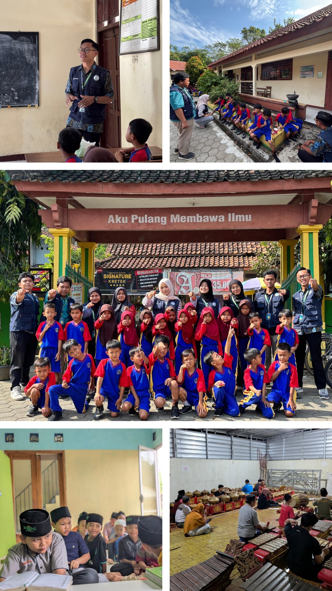 Hari ke-24 Kampanye Kesehatan Gigi, Pendampingan TPQ, Karawitan