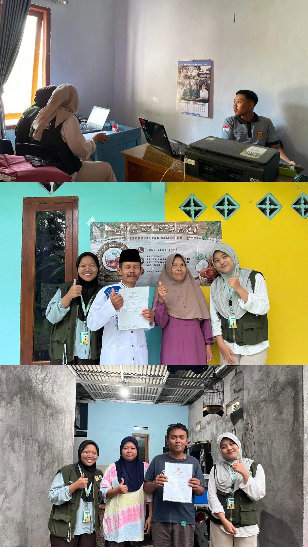 KKN Desa Sumbersari Kabupaten Wonosobo. Hari Ke-24