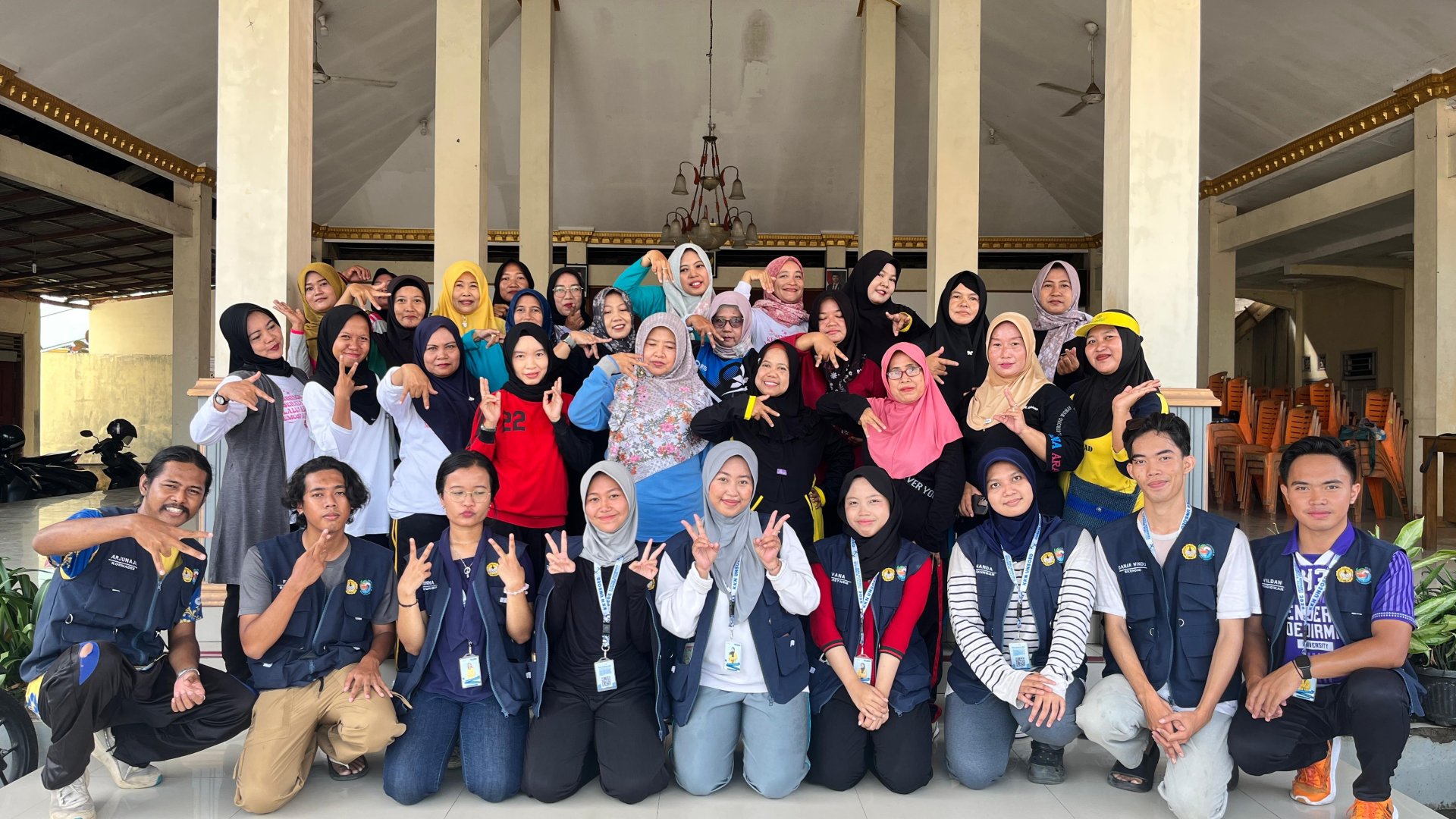 KKN day 24 - senam pagi dan kunjungan kwt