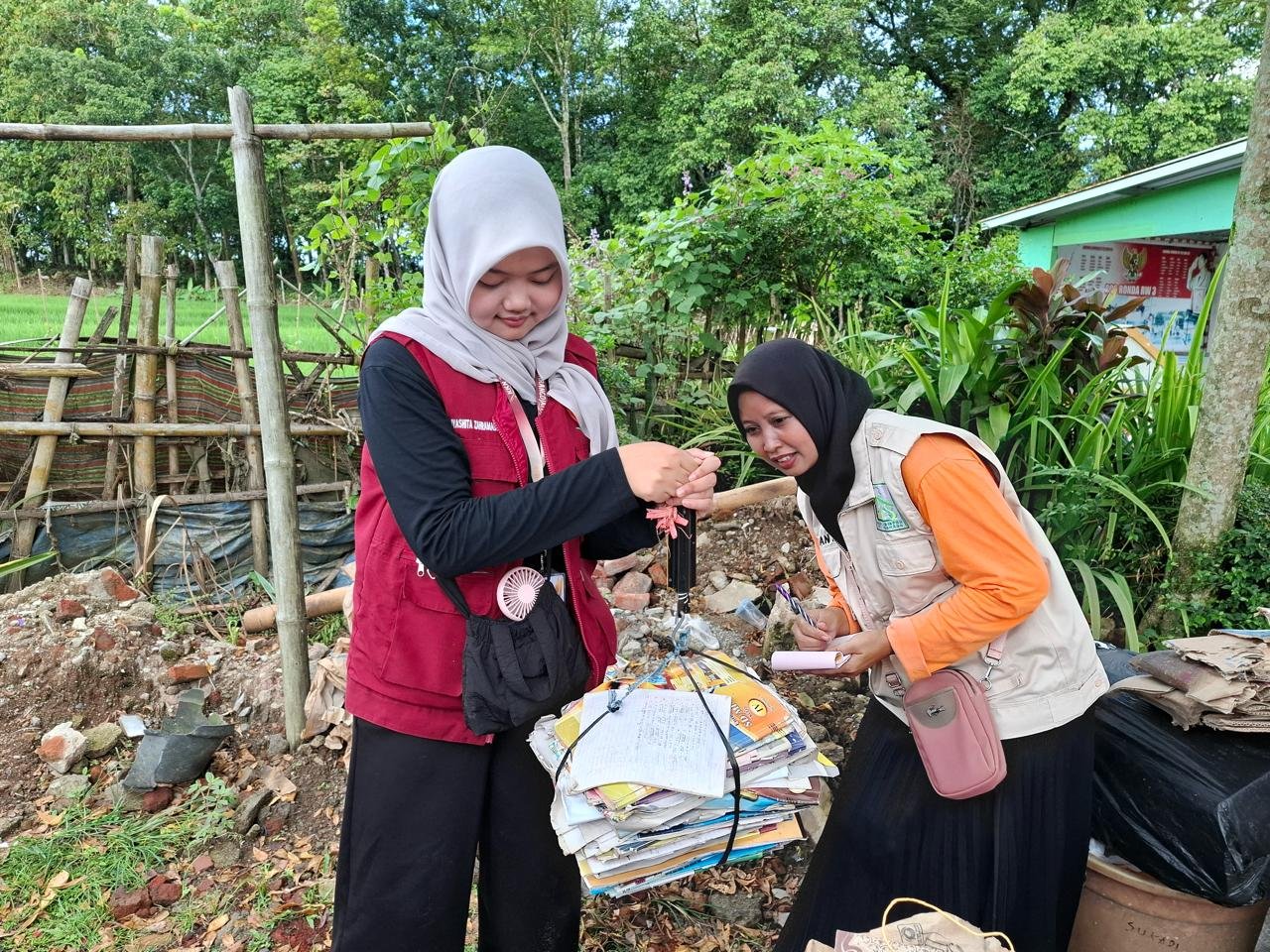 Pelaksanaan Bank Sampah Rutin