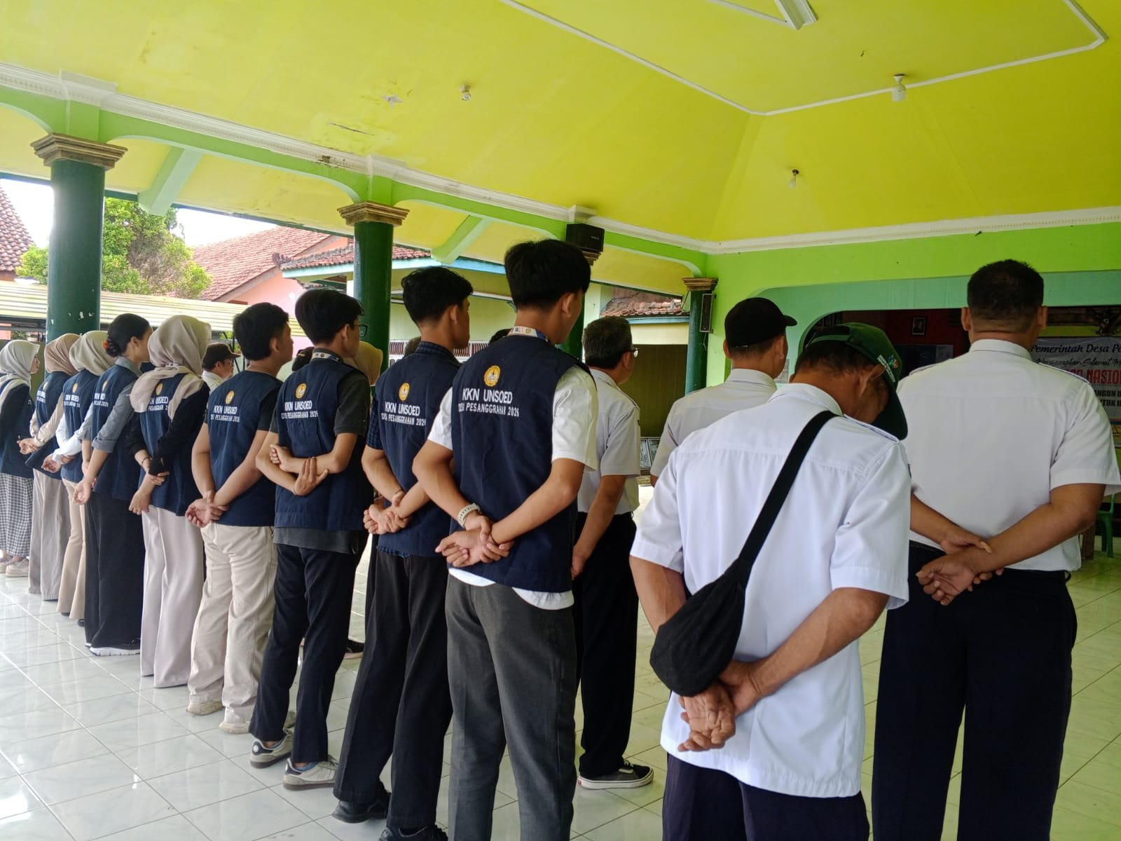 Kegiatan hari ke 22 : Apel pagi