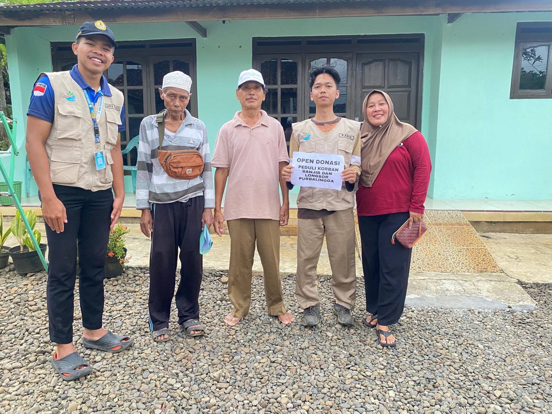 Kegiatan Penggalangan Dana bagi Korban Bencana Banjir Bandang