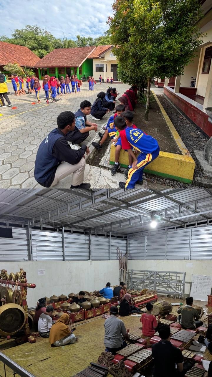 Hari kedua puluh empat - sosialisasi kesehatan gigi dan latihan karawitan