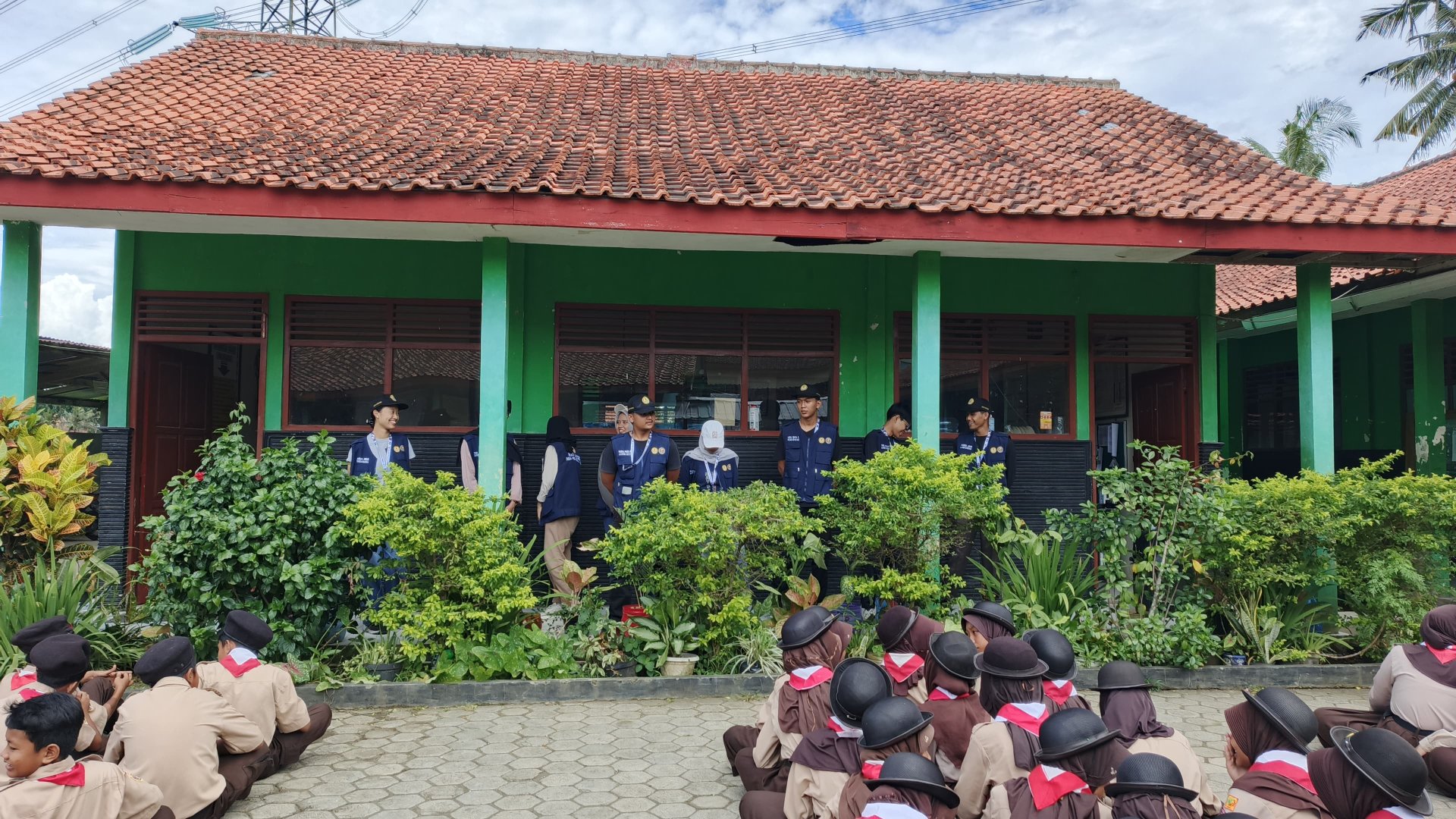 Kegiatan hari ke 24 : Pendampingan Pramuka