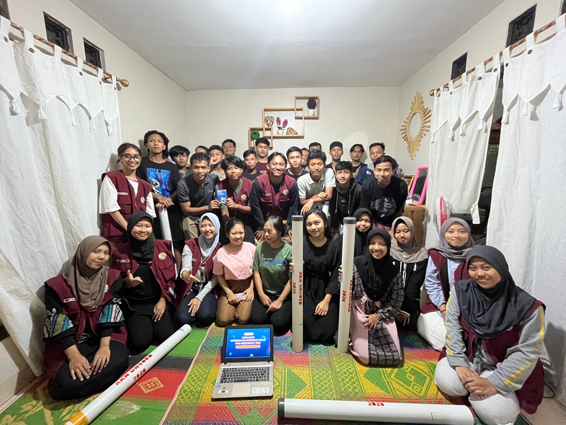 Sosialisasi Reflektor Jalan dan Sosialisasi Keterbukaan Informasi Publik