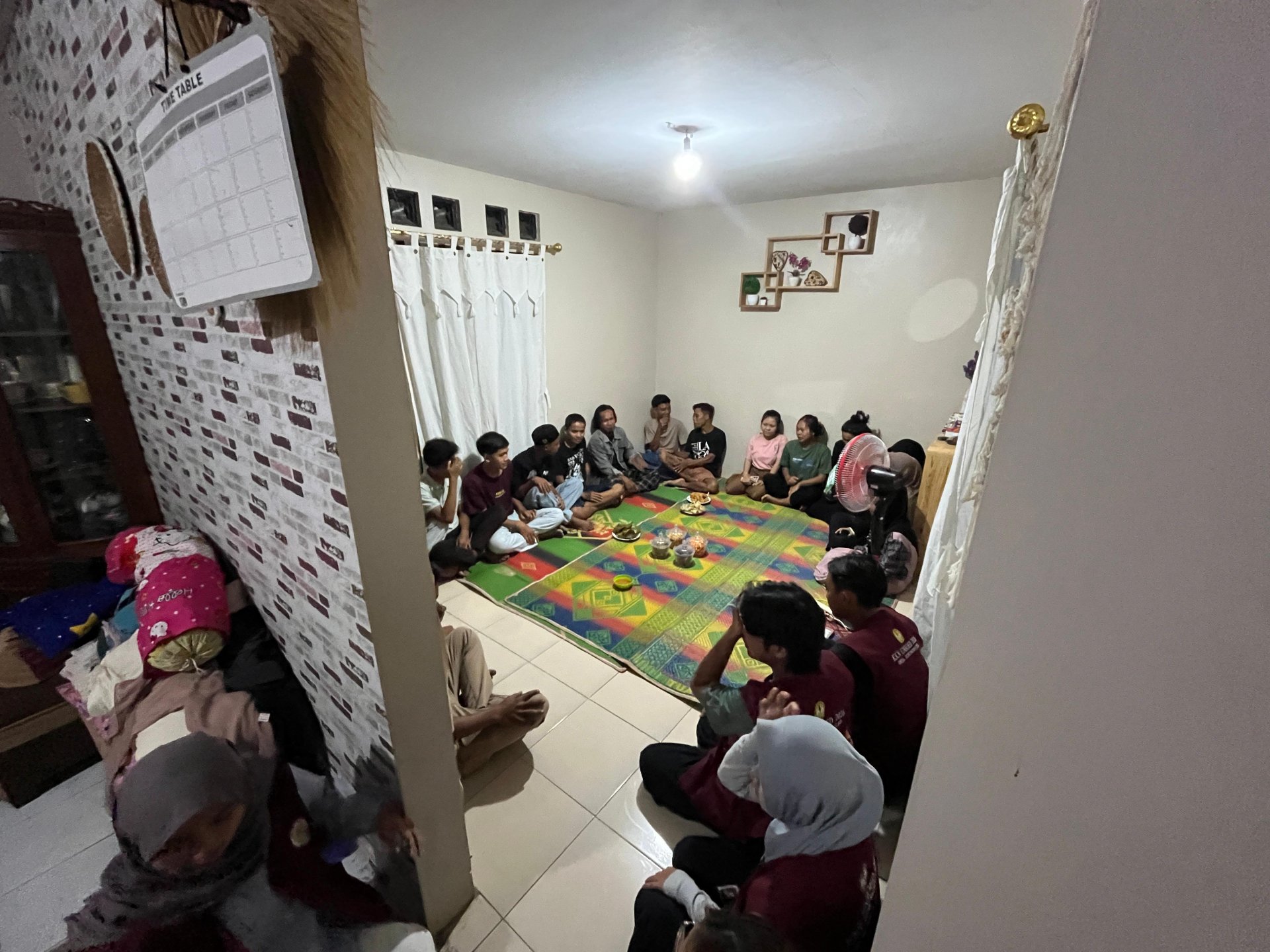 Sosialisasi reflektor jalan & sosialisasi KIP