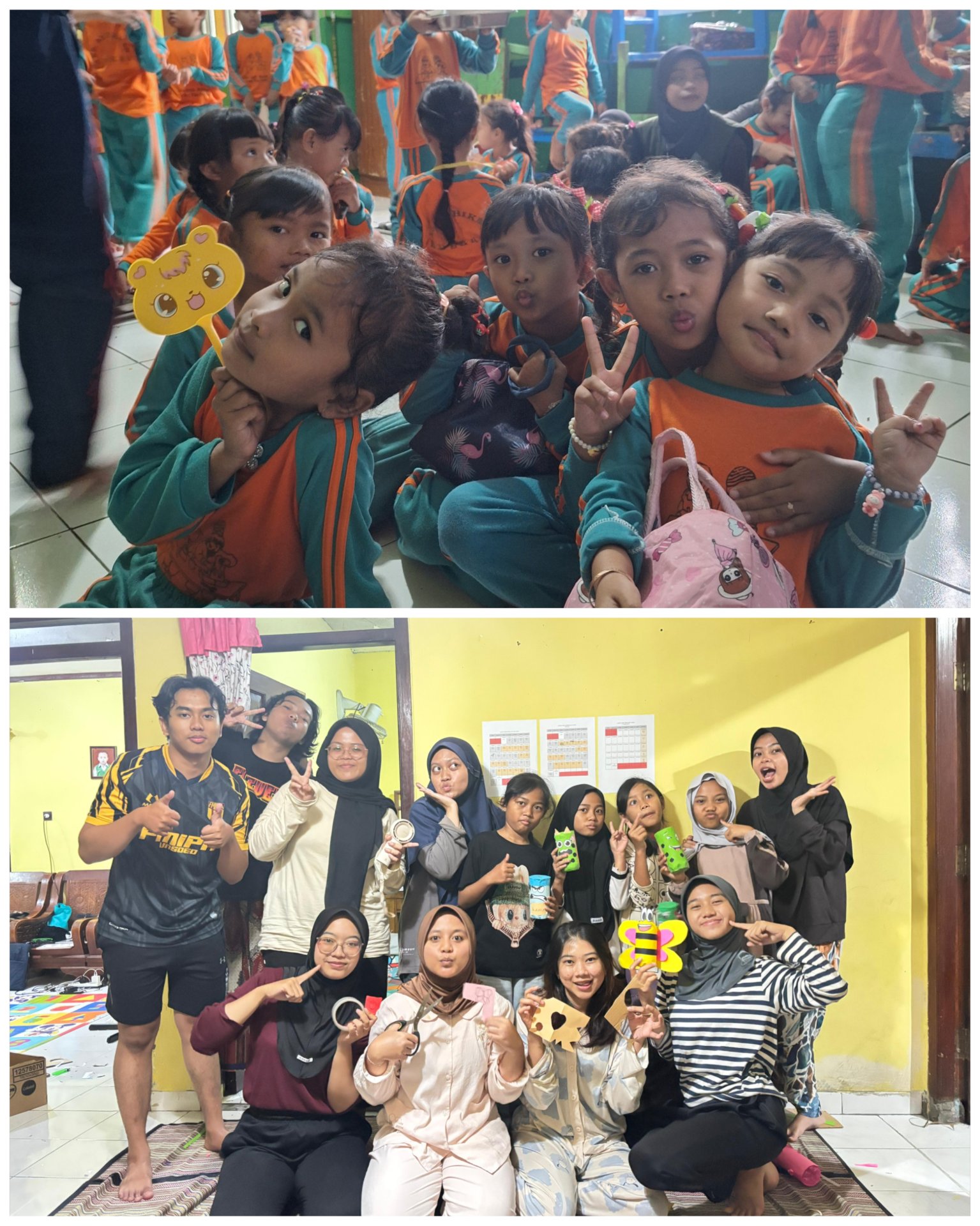 KKN Day 24: Pendampingan PAUD dan Kegiatan Membuat Celengan