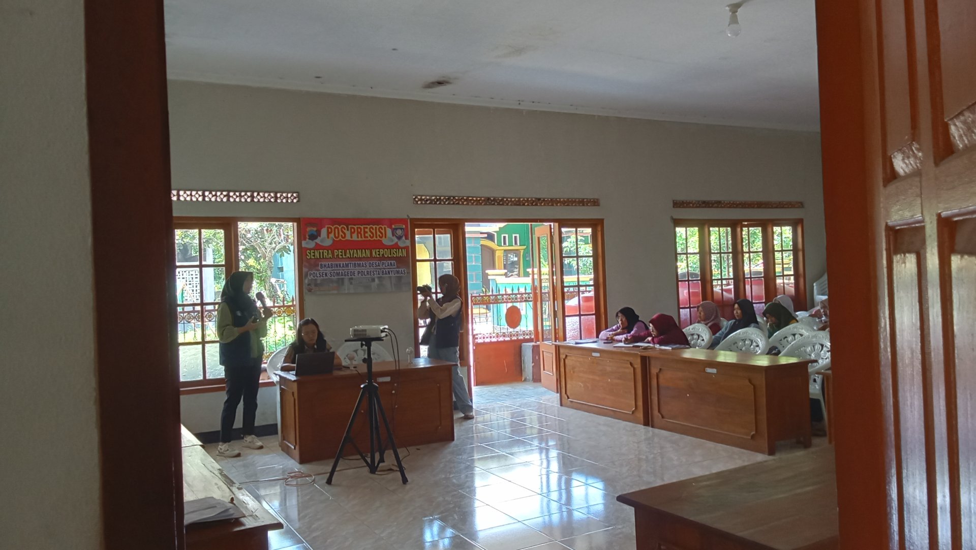 DAY 25 KKN - SOSIALISASI BUMDES DAN PEMBUATAN AKUN SHOPEEFOOD