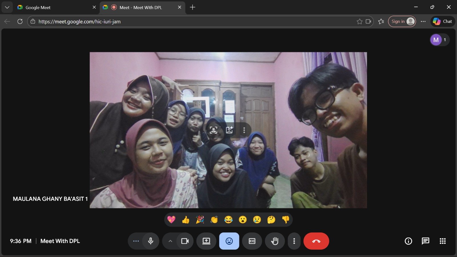 Monitoring Kedua Bersama DPL
