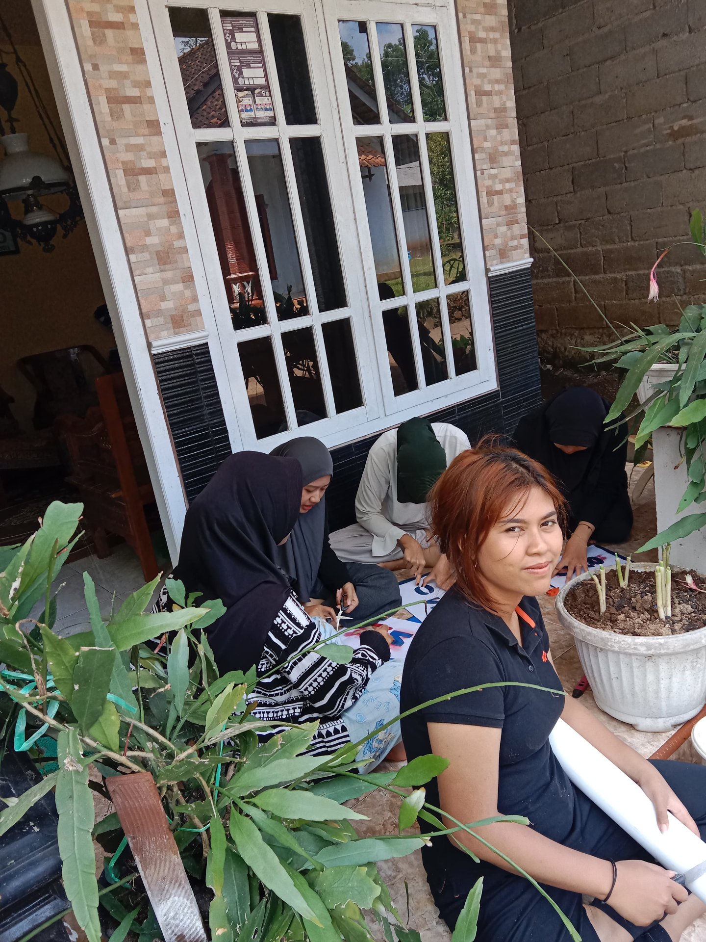 Pembuatan Plang Desa