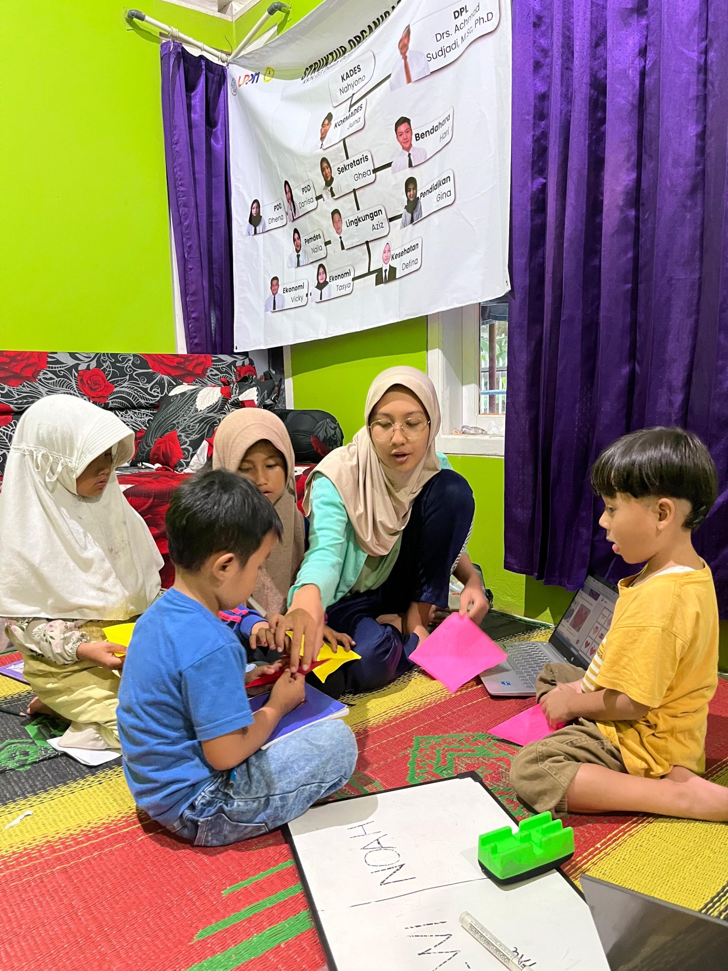 Bimbingan belajar posko