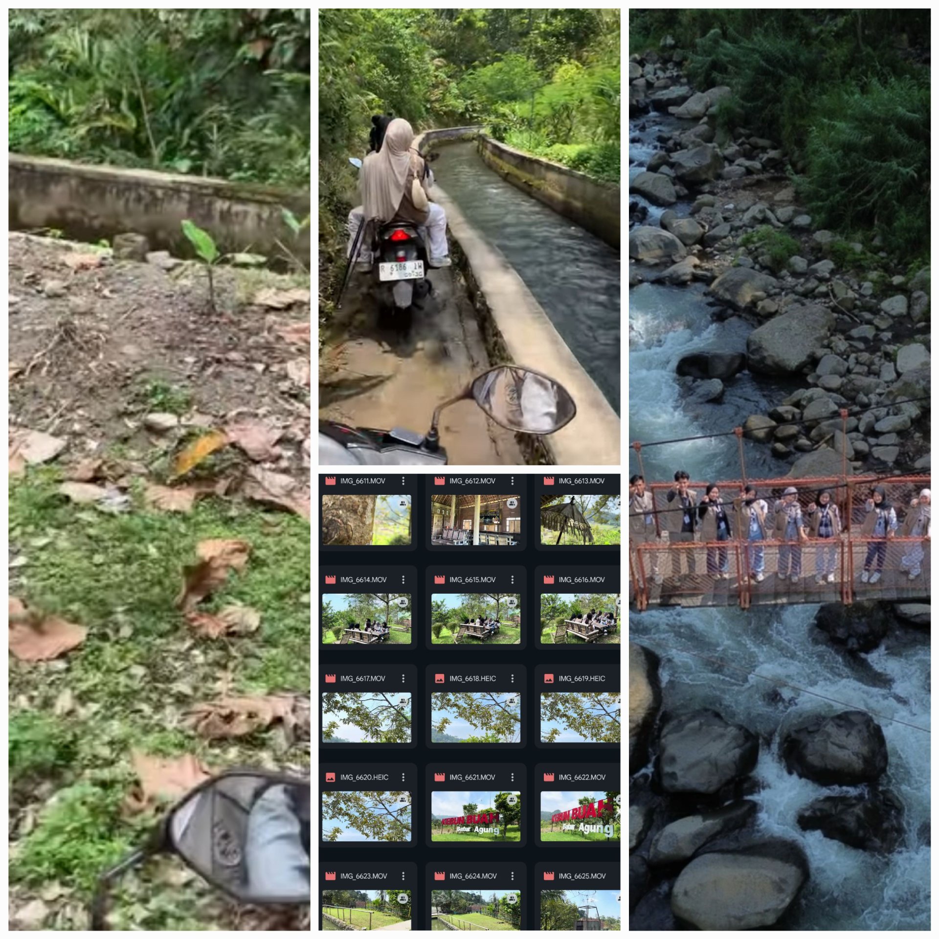 D-25 Syuting Profil Desa (Pasar & Drone), Insiden Kesehatan, dan Lanjutan Eksplorasi Wisata