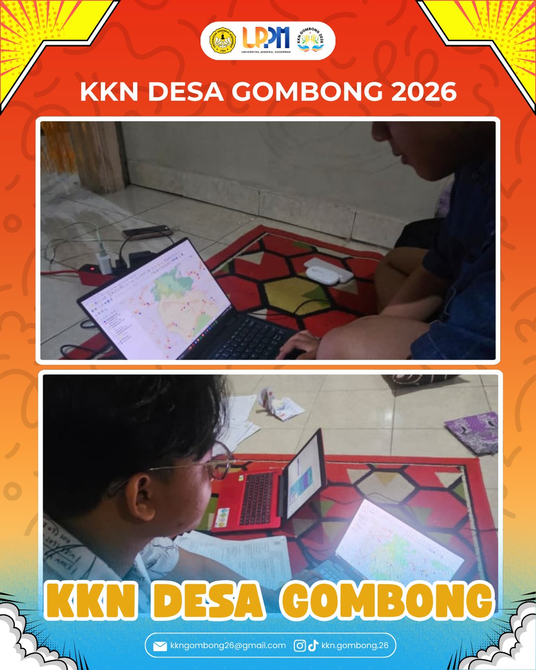 KKN Hari Ke 24: Pembuatan dan Pembaruan Peta Desa