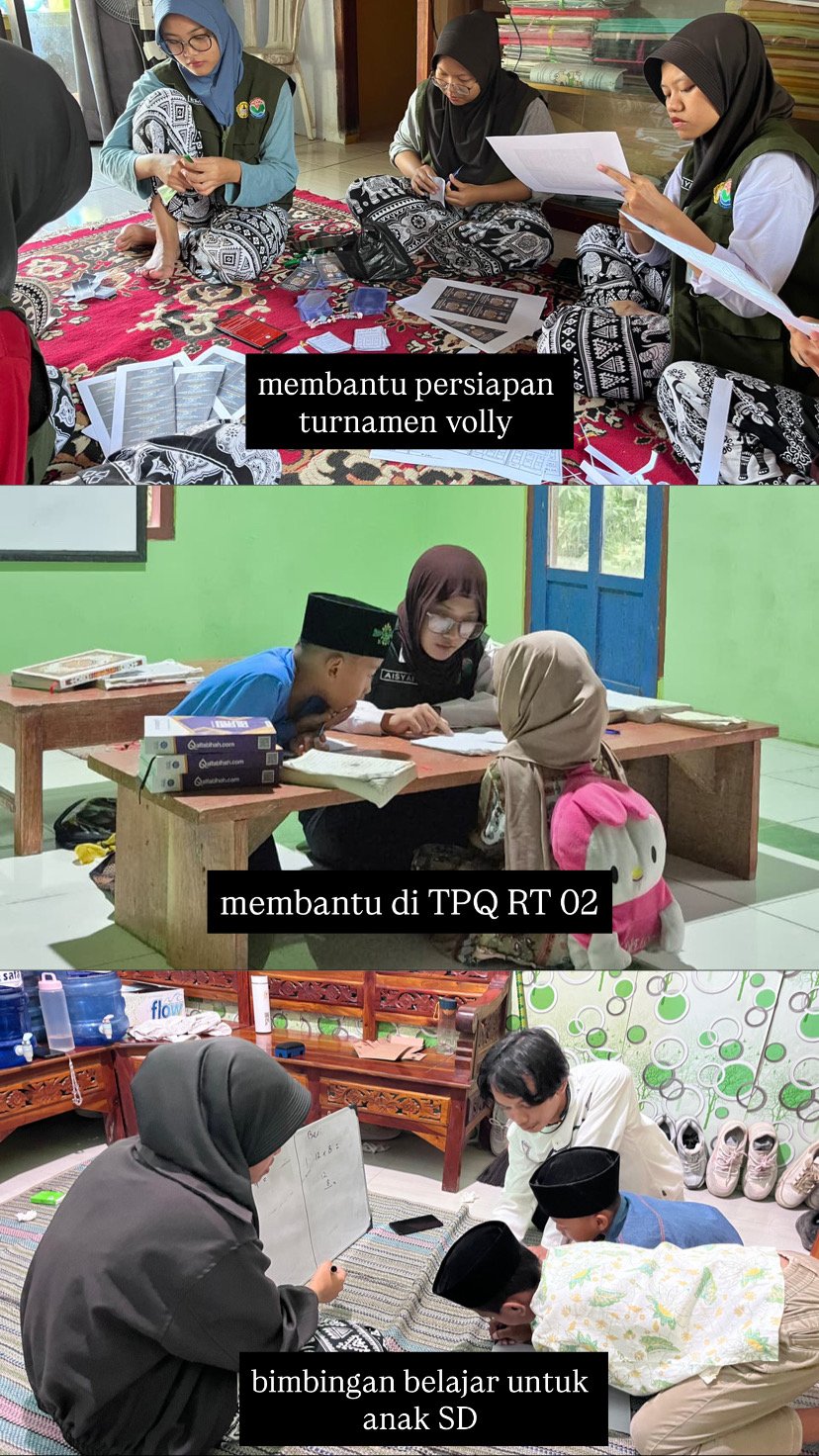 KKN Sumbersari, Kec.Wadaslintang, Kab.Wonosobo - 31 Januari 2026