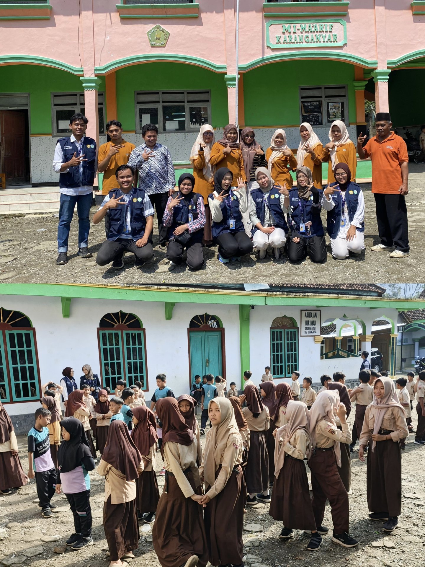 Senam Sehat dan Sosialisasi Anti Bullying di MA Ma'arif