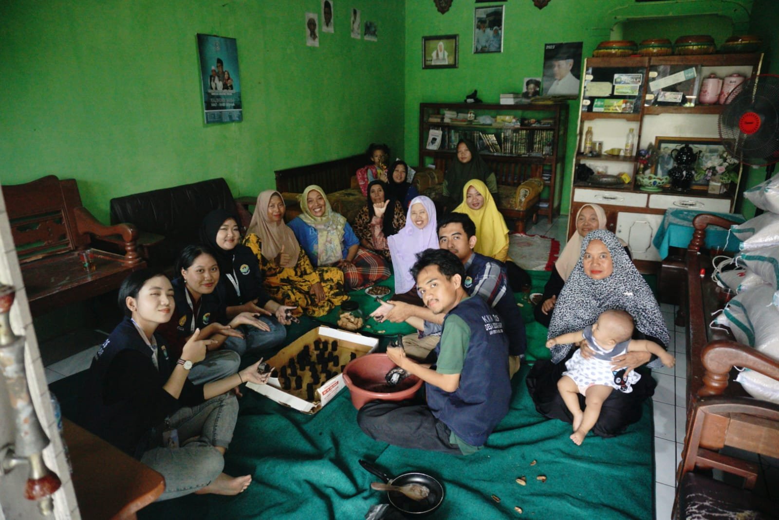 Day 25 KKN, Pelaksanaan Proker Briket