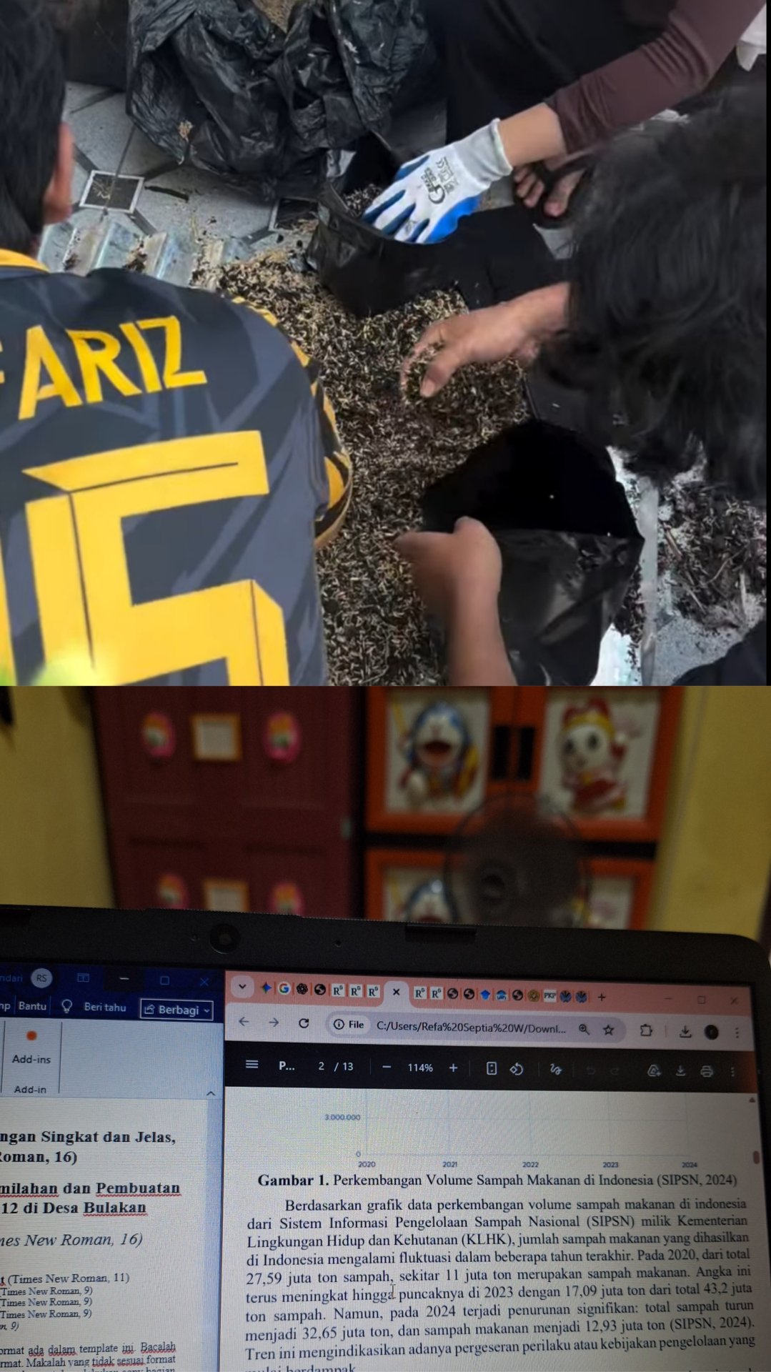 KKN Day 25: Penyusunan Jurnal dan Keberlanjutan Demplot Budidaya Tanaman