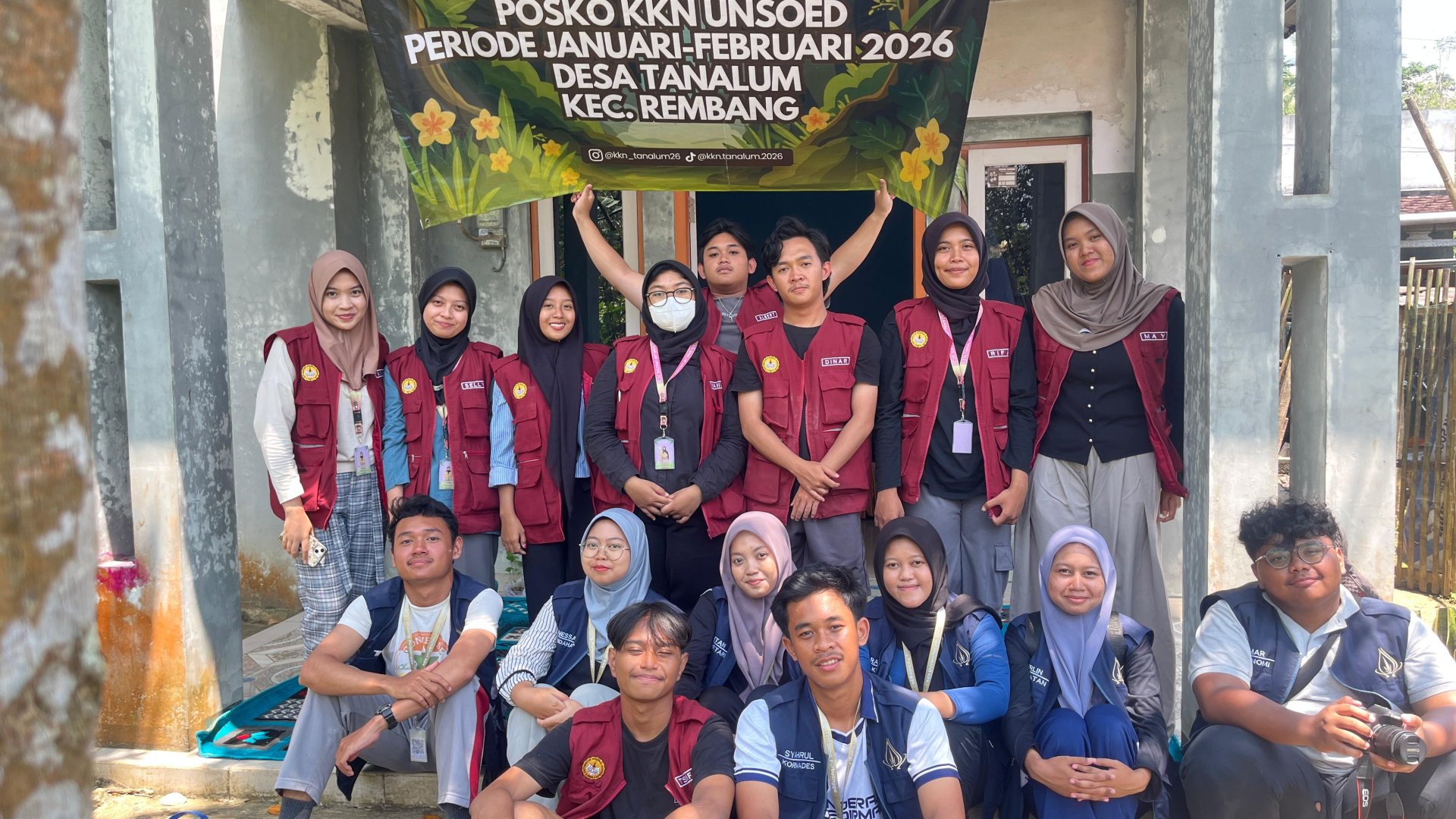 Penerimaan Kunjungan Bersama Tim Kelompok KKN Bantarbarang Purbalingga